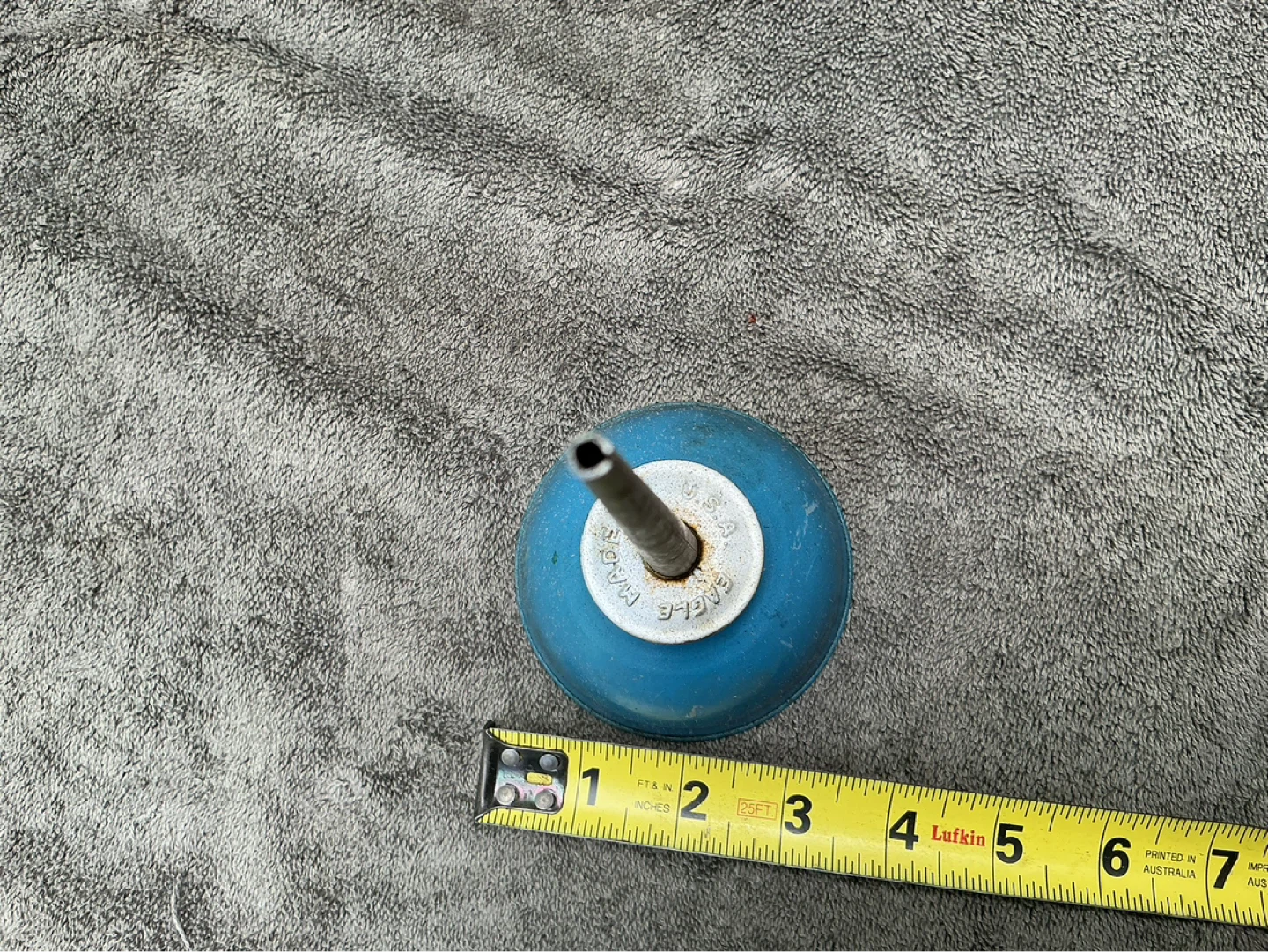 Vintage EAGLE Blue Oil Can ! - photo 2