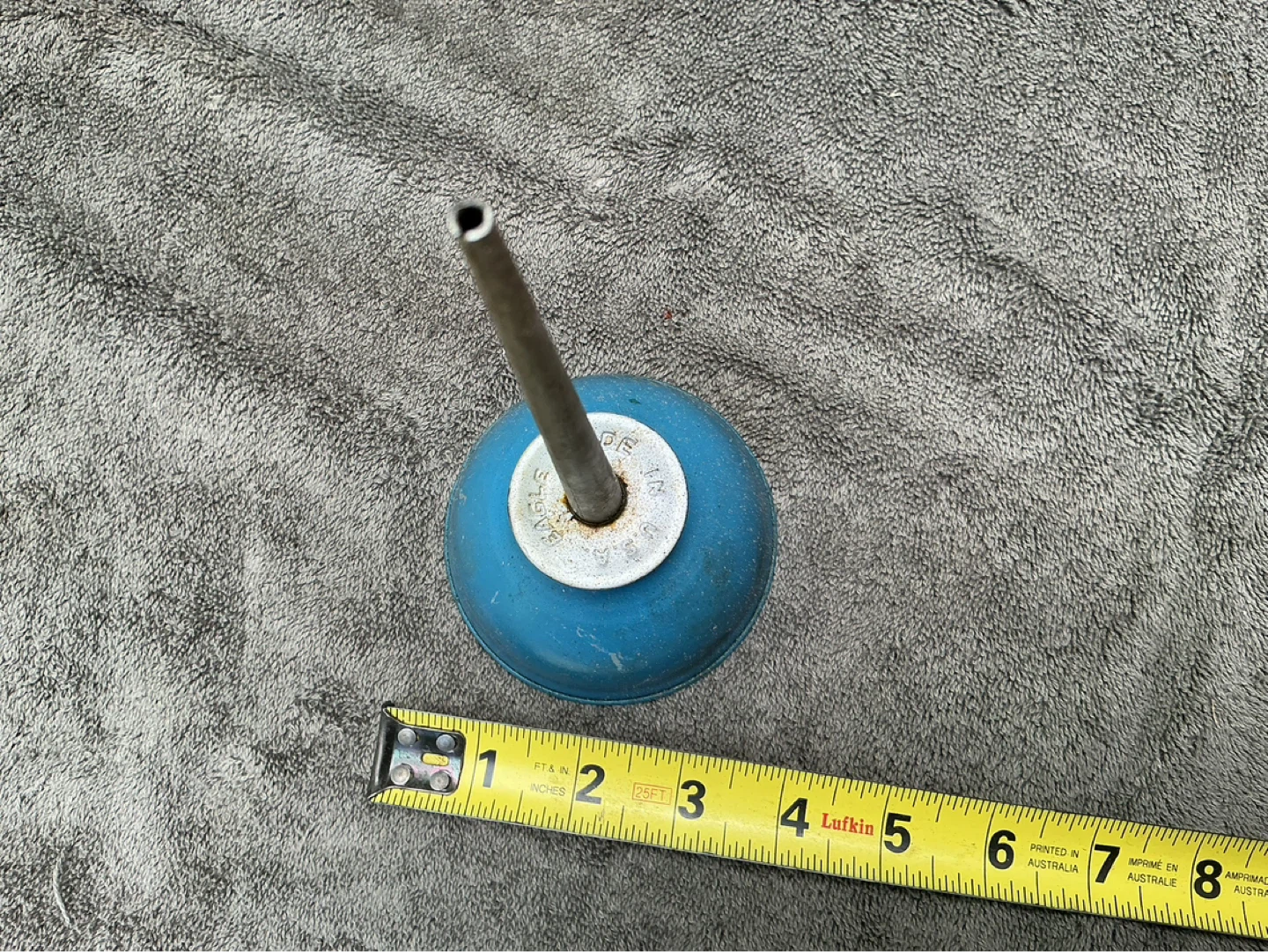 Vintage EAGLE Blue Oil Can ! - photo 3
