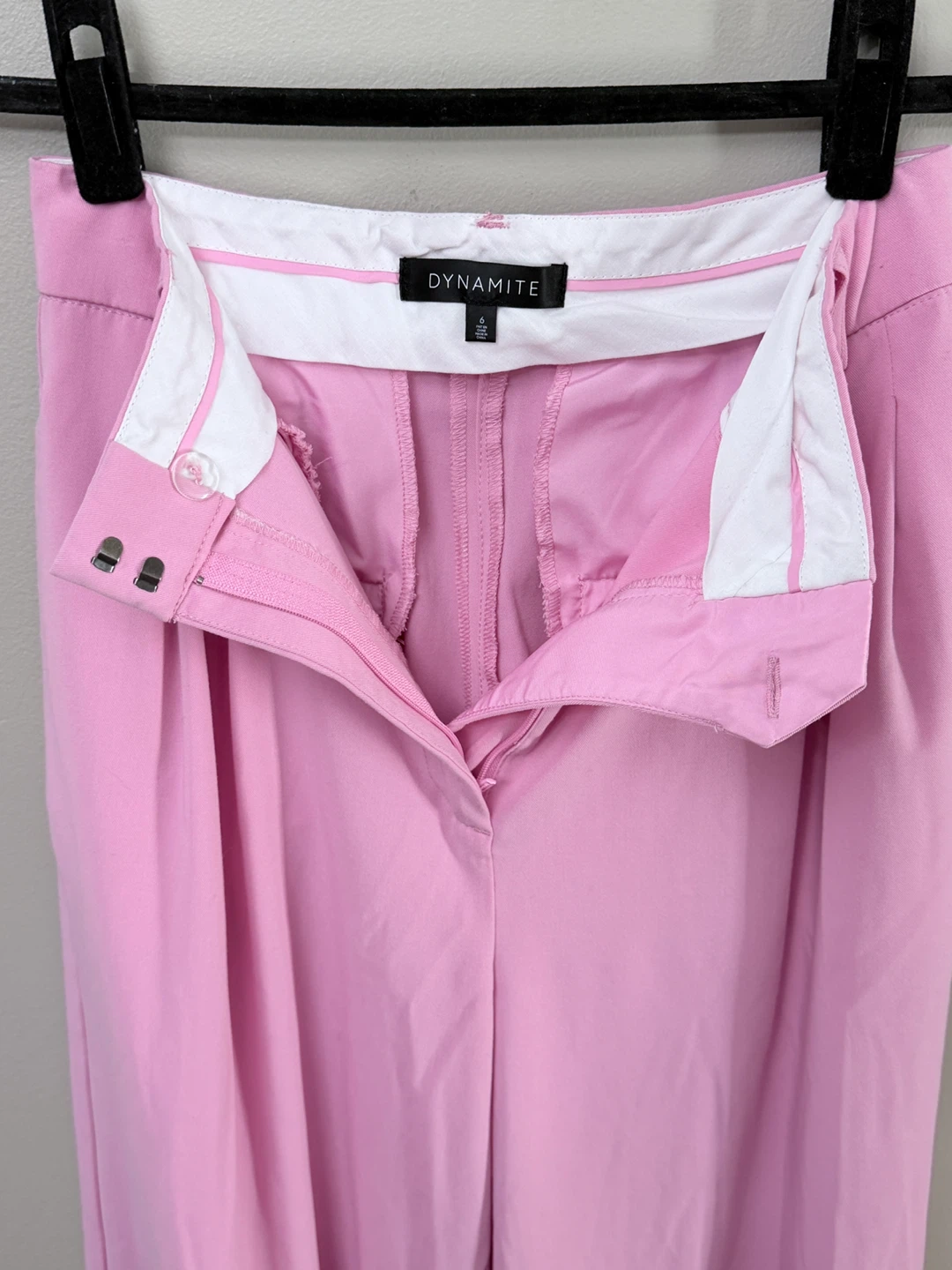 DYNAMITE Pink Wide Leg Pants Size 6 - photo 3