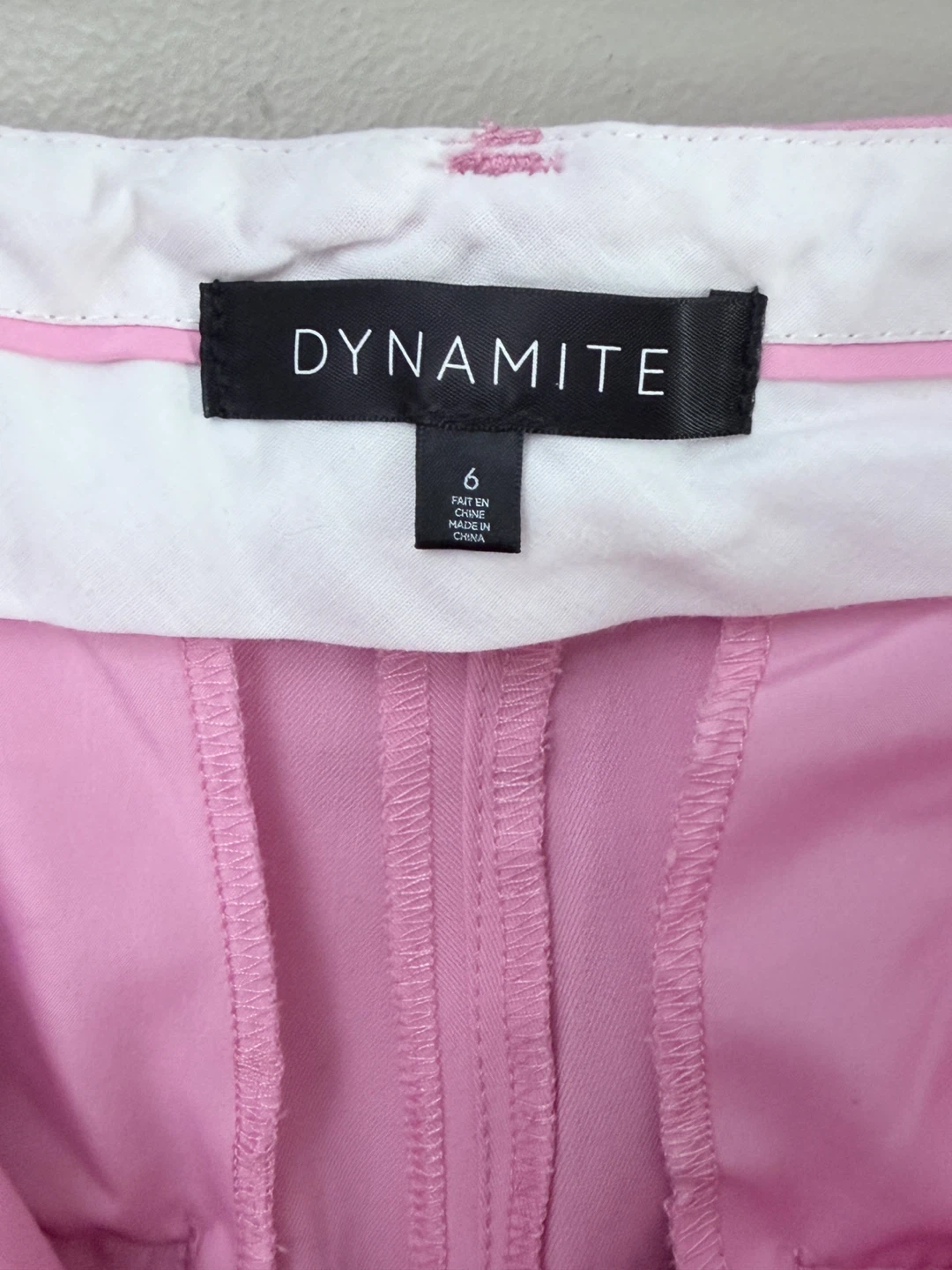 DYNAMITE Pink Wide Leg Pants Size 6 - photo 4