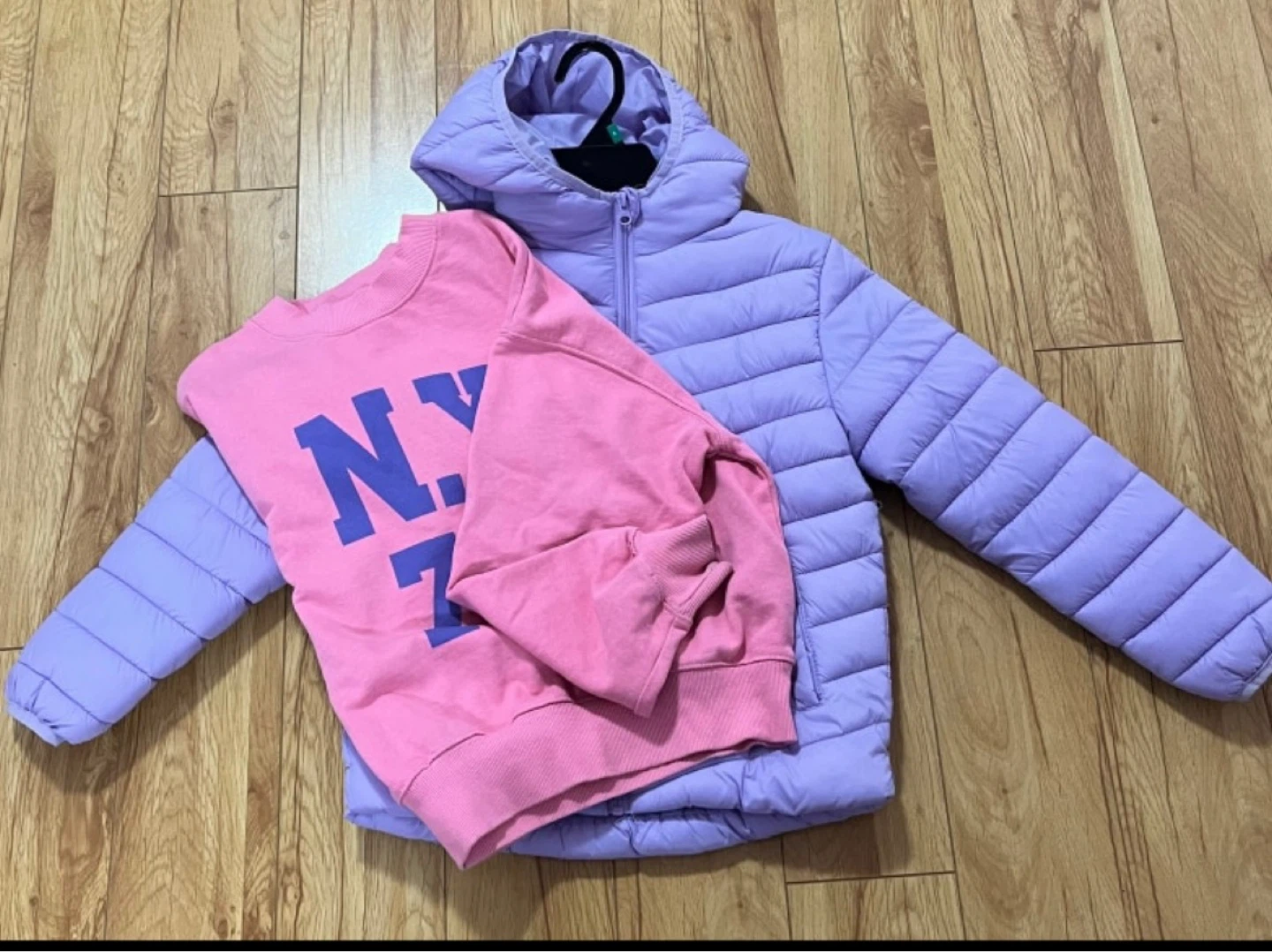 George Puffer Jacket - Lavender - M/M (7-8)