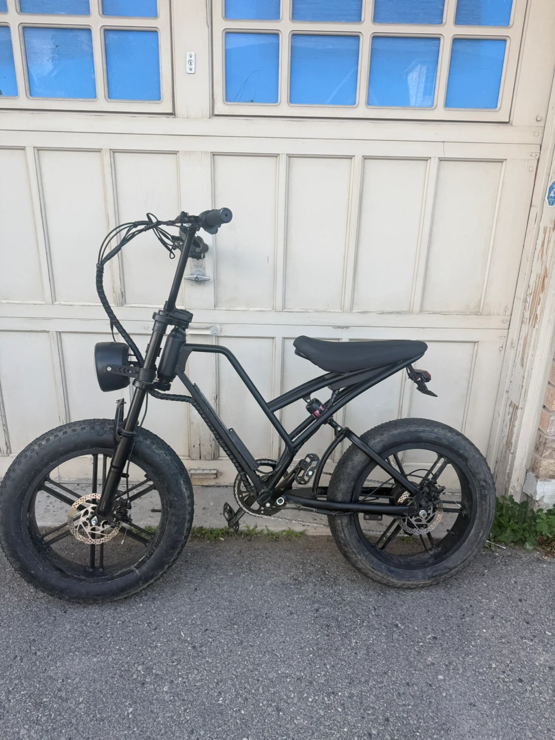 Black Electric Fat Bike - photo 2