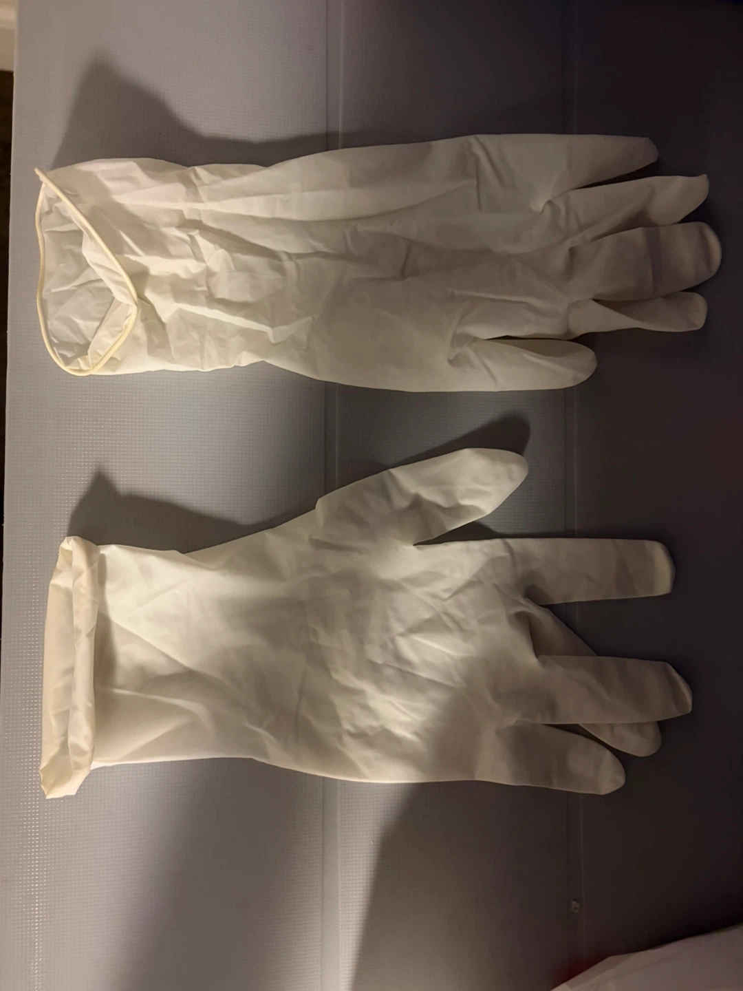 White Disposable Gloves