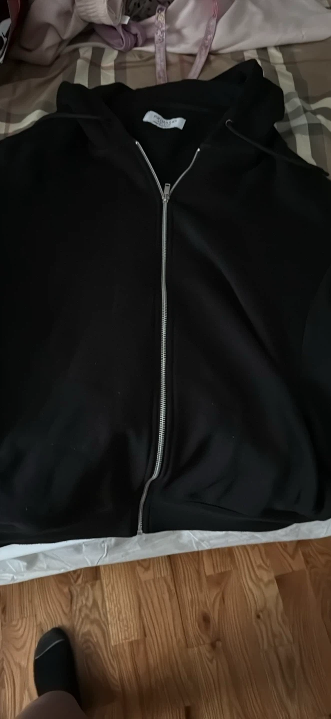 Primark Black Zip-Up Hoodie