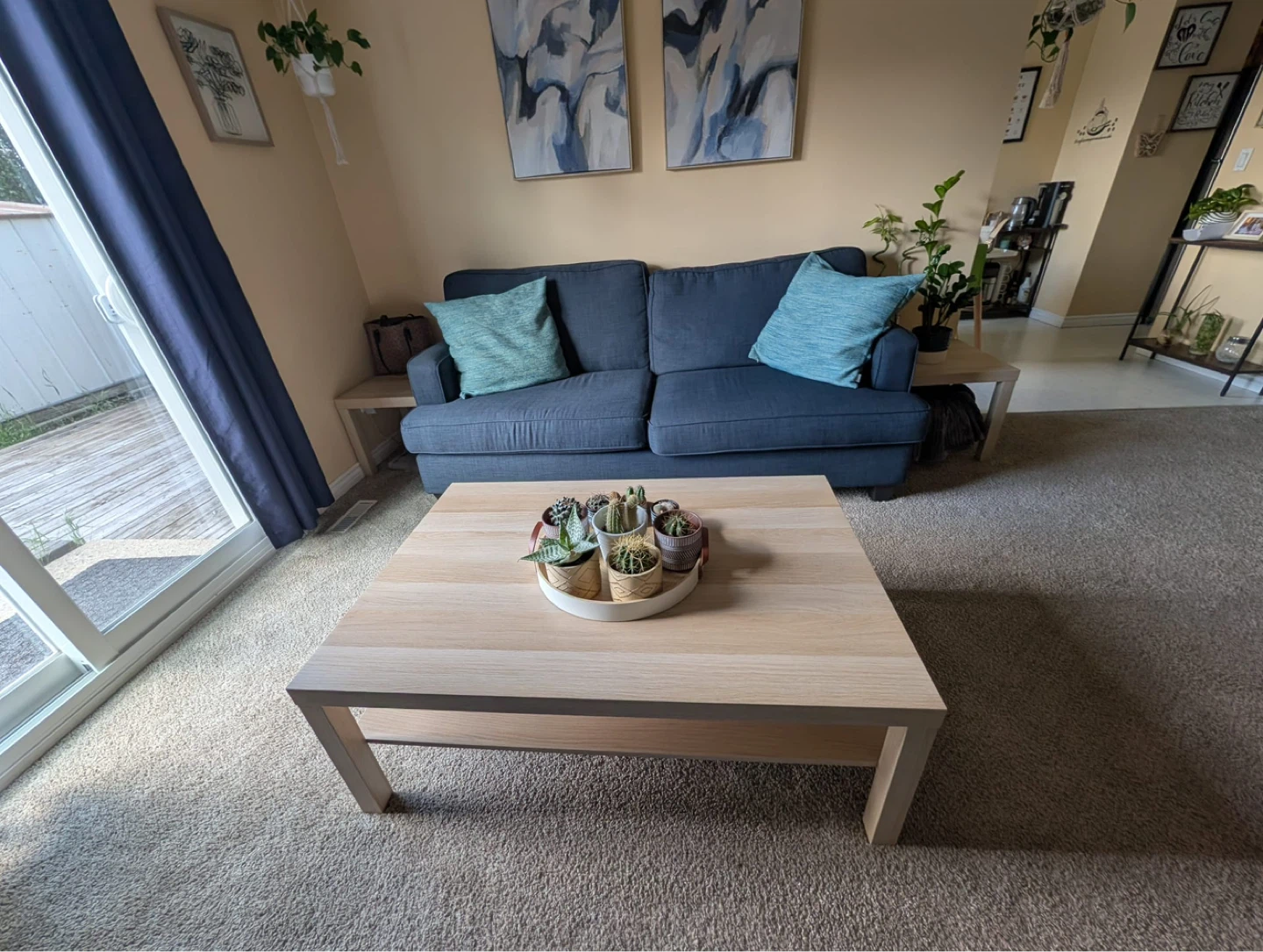 Light Wood Coffee Table
