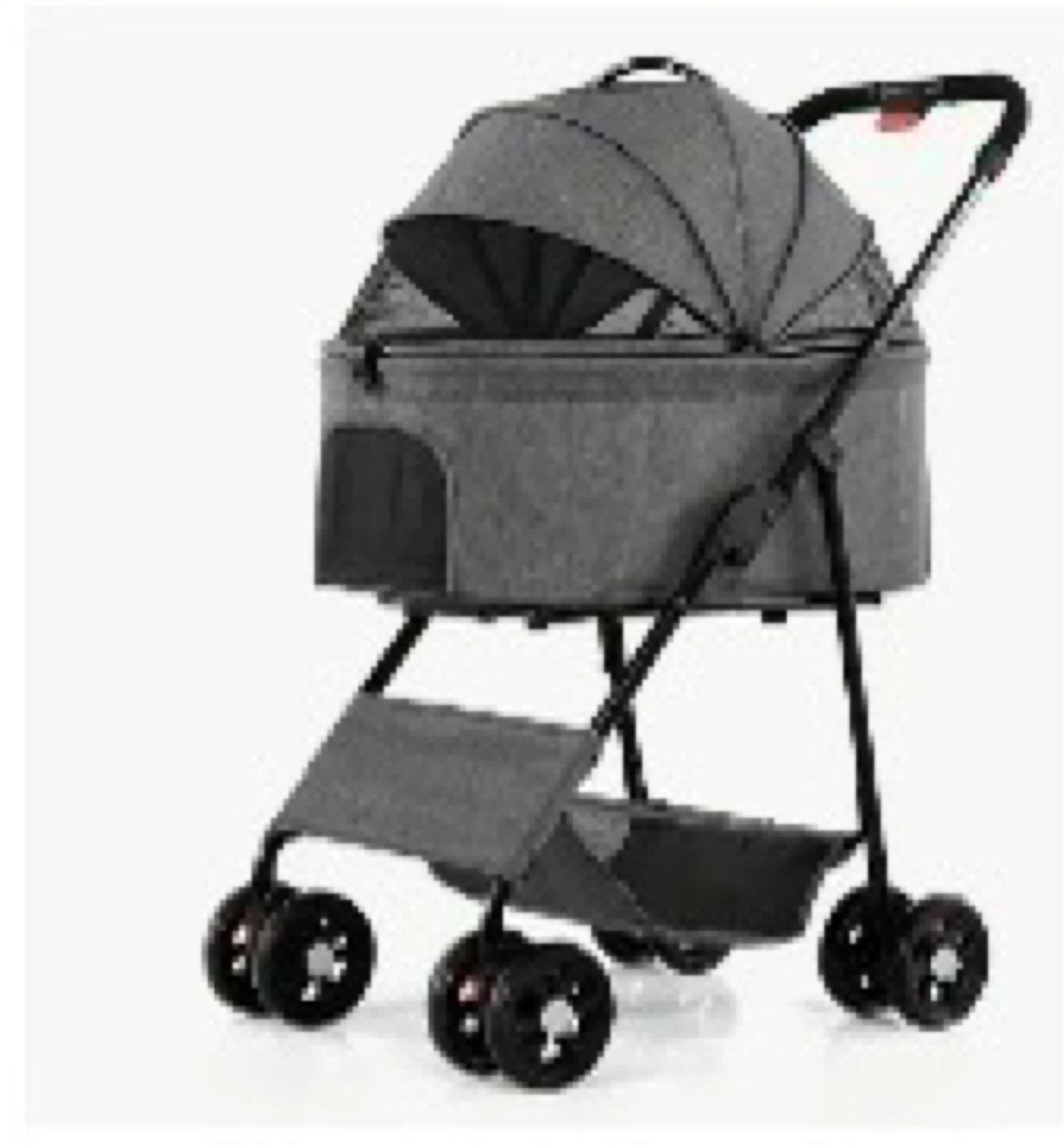 Grey Pet Stroller