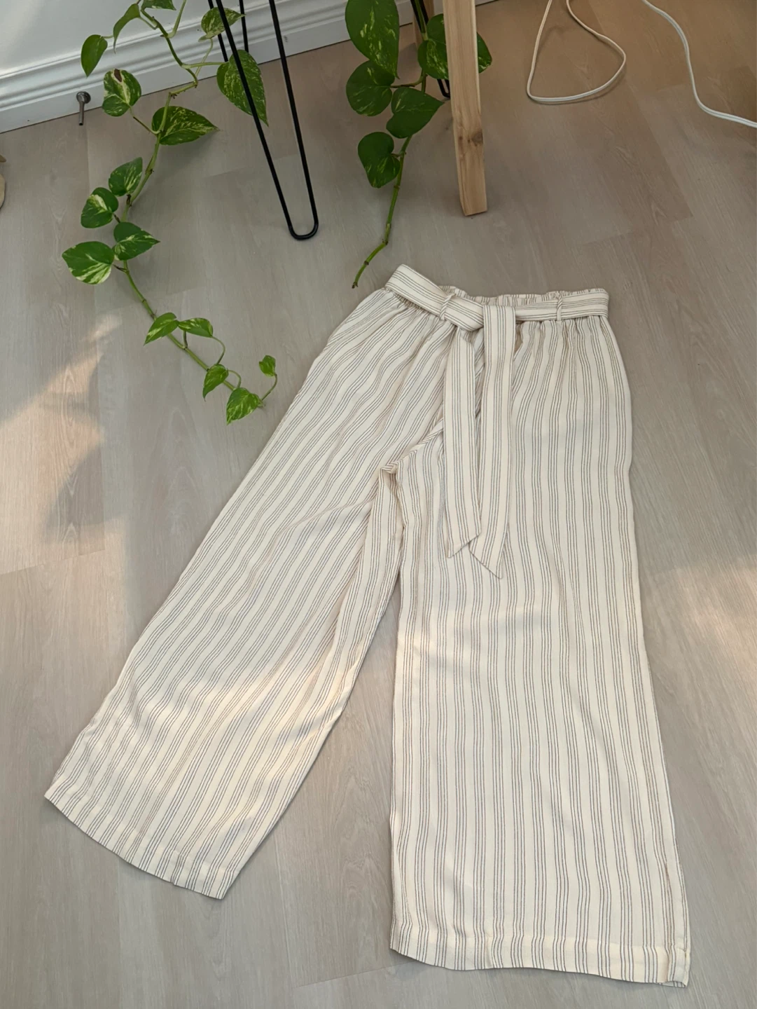 Wilfred Striped Wide-Leg Culottes - photo 4