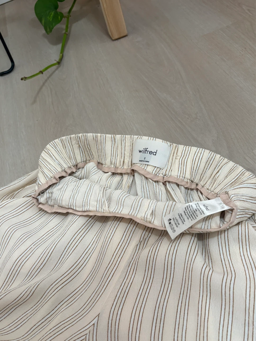 Wilfred Striped Wide-Leg Culottes - photo 5