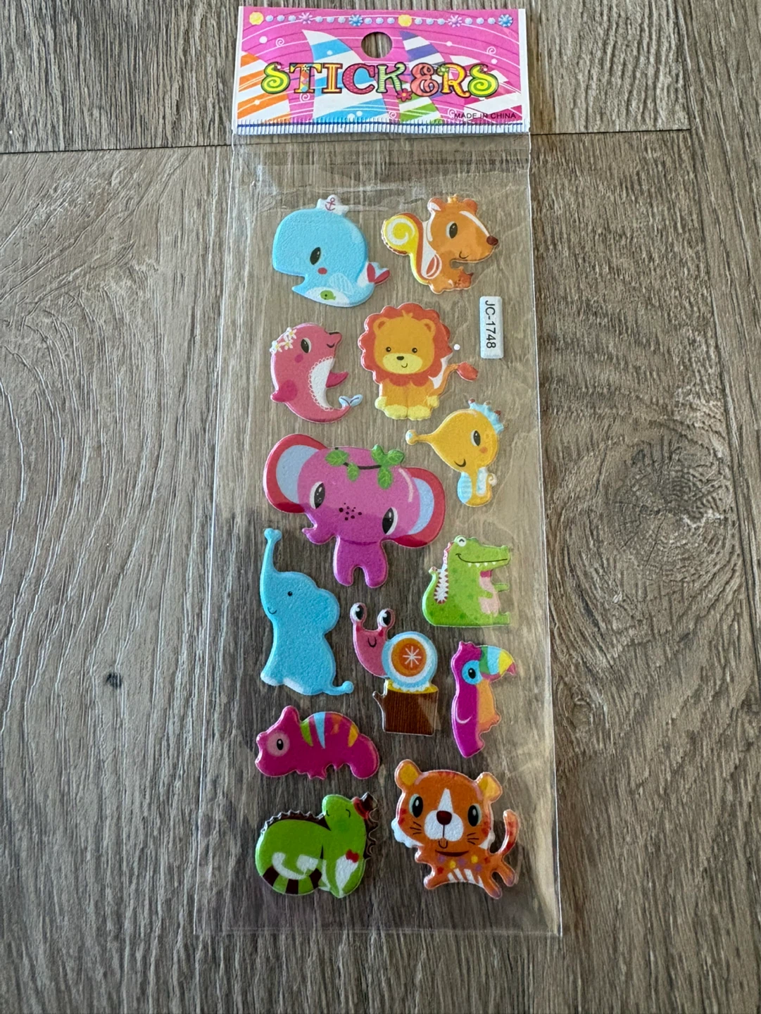 Animal Stickers for Kids