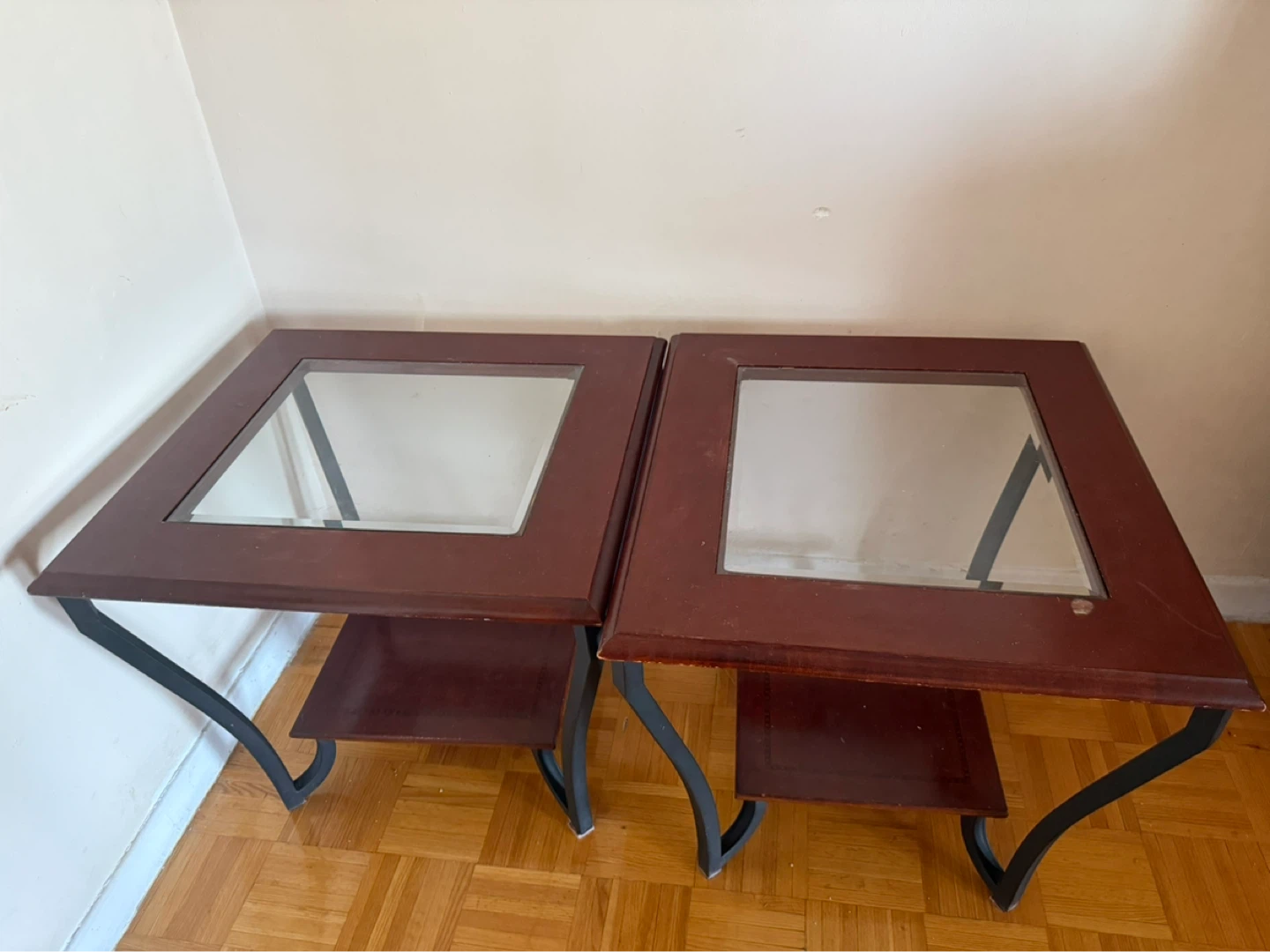 3-Piece Living Room Set – TV Stand & Two Matching End Tables - photo 3
