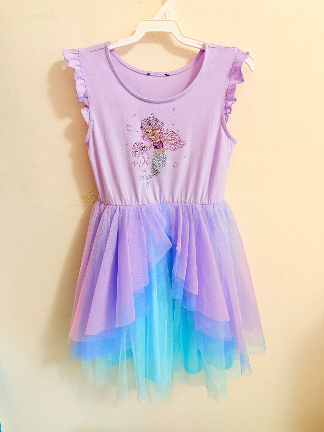 Girls Mermaid Tulle Dress