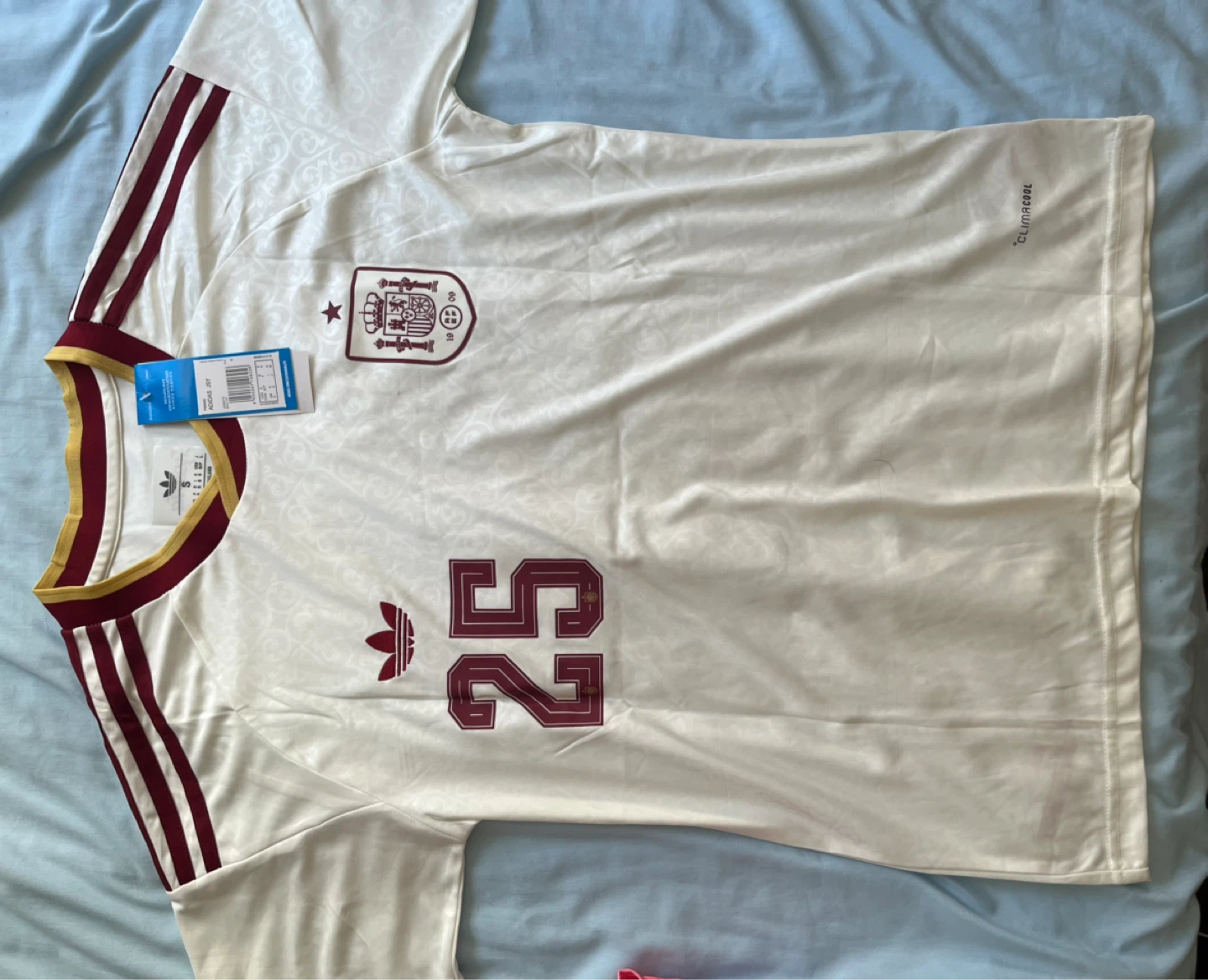 Adidas Spain National Team Football Jersey Fermin #25