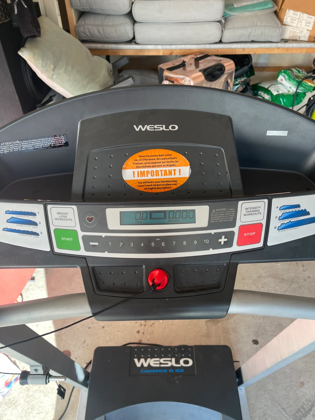 Weslo Cadence R 5.2 Treadmill - photo 4