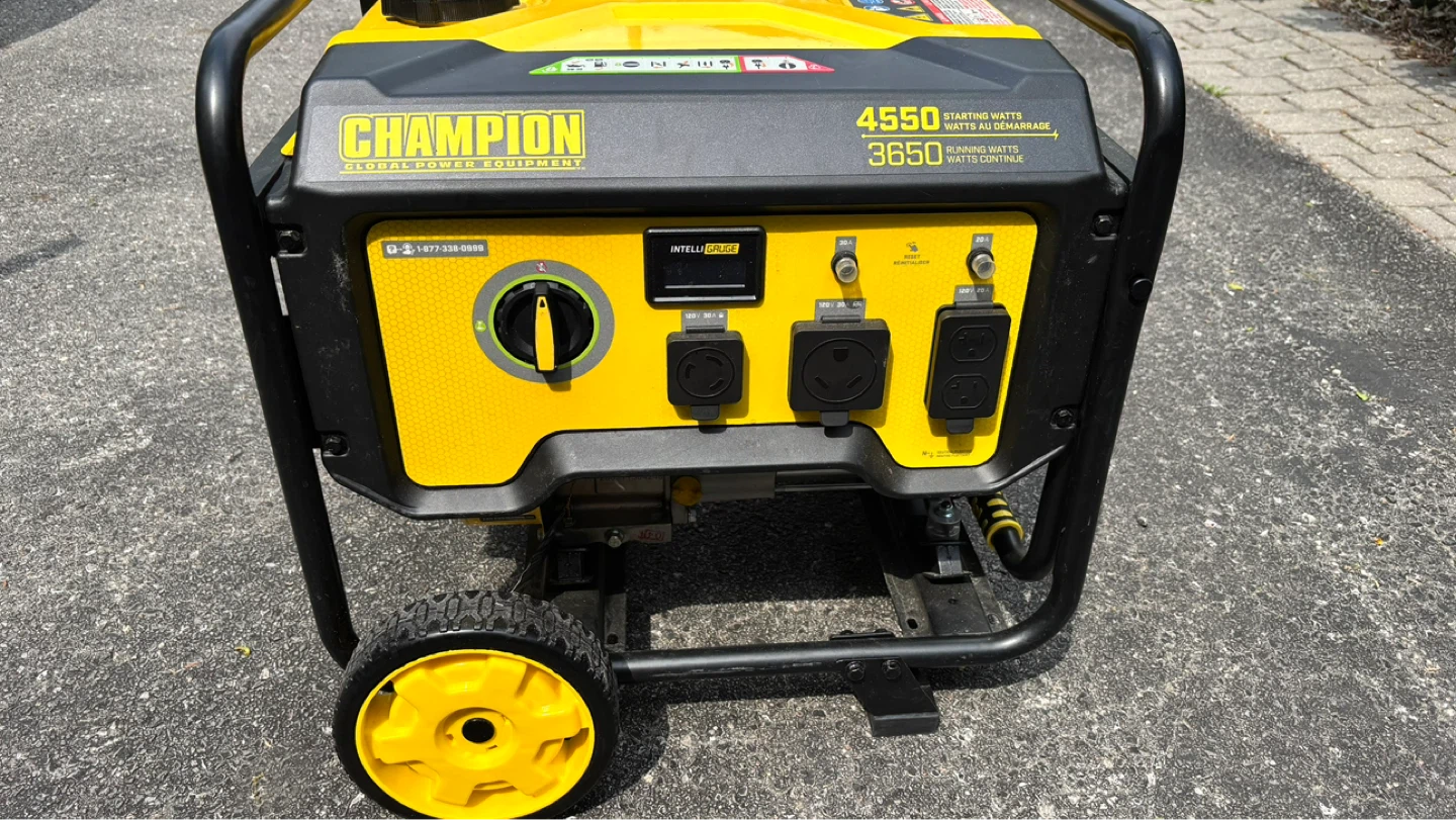Champion Portable Generator - photo 2