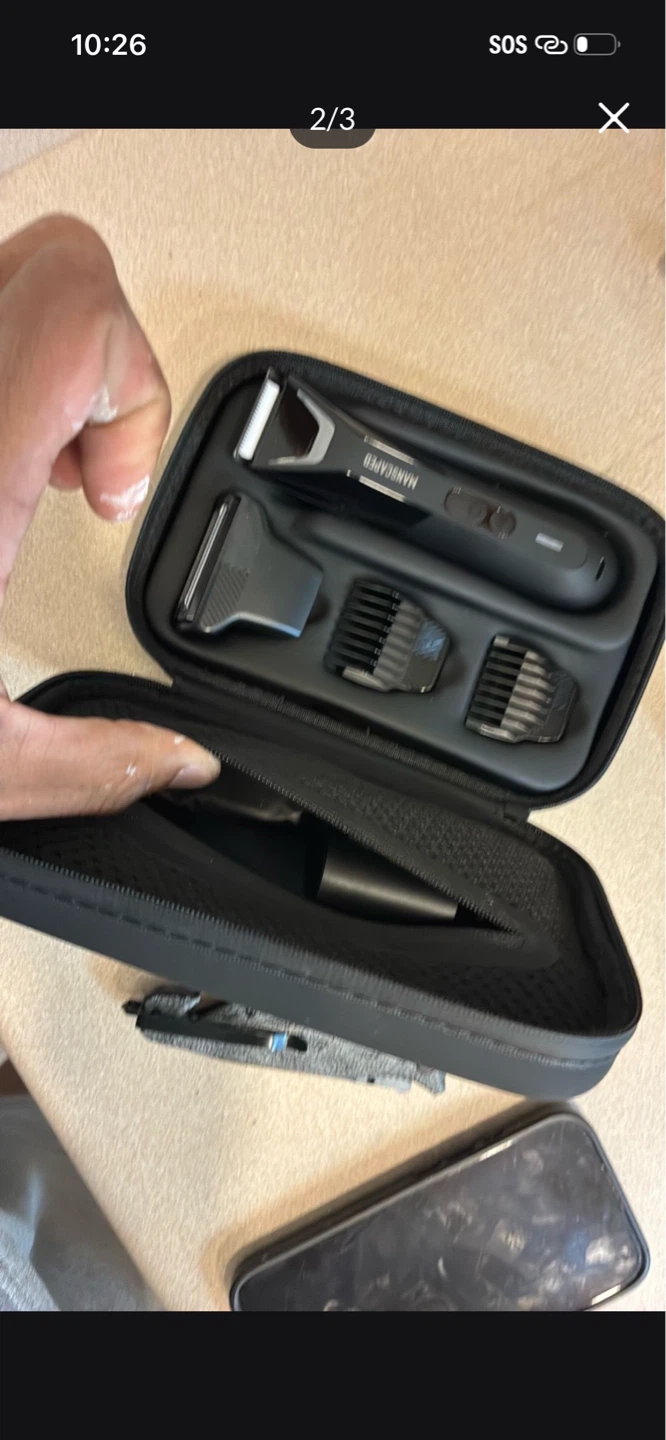 MANSCAPED Electric Trimmer with Travel Case