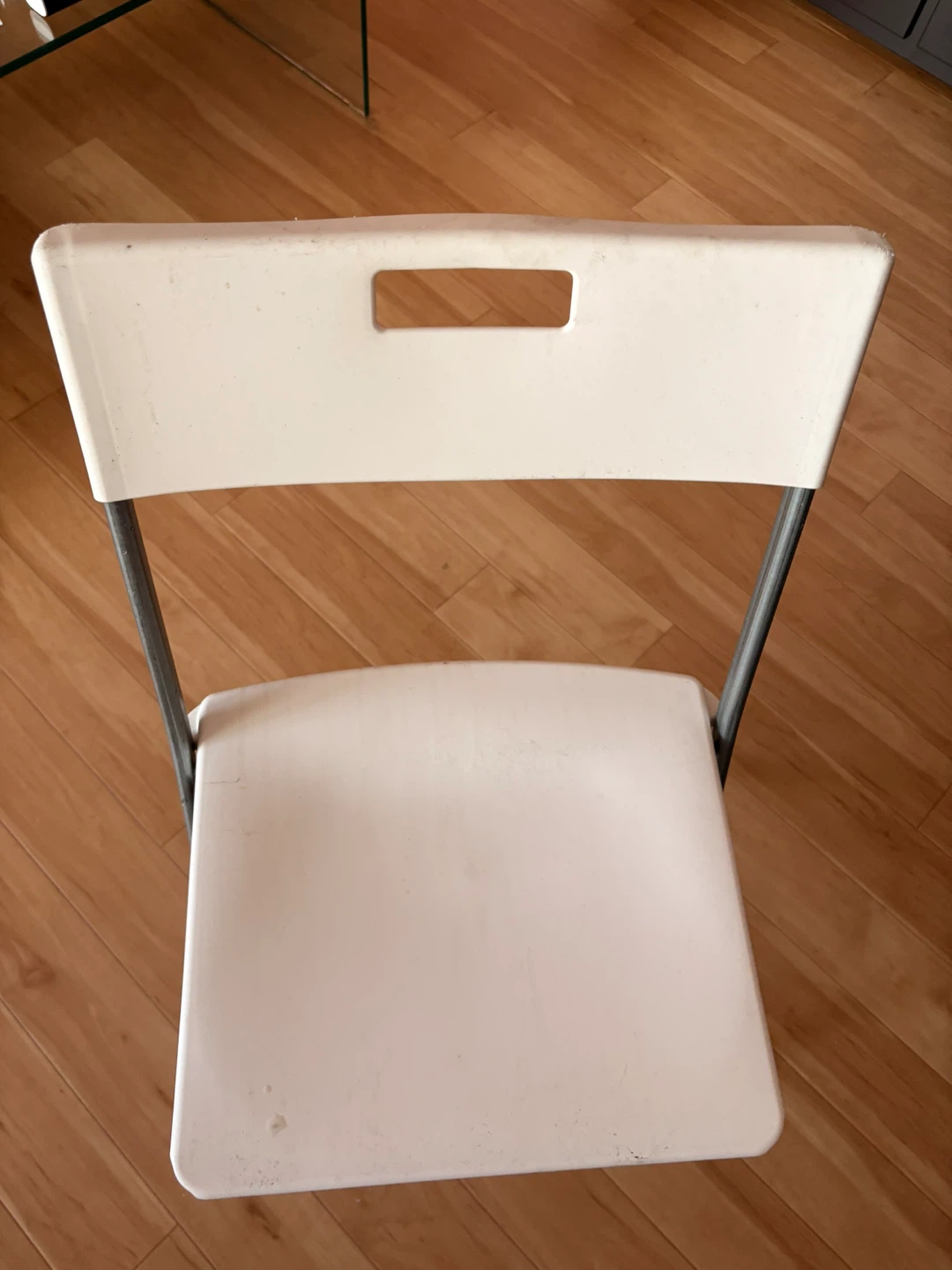 White Folding Chair