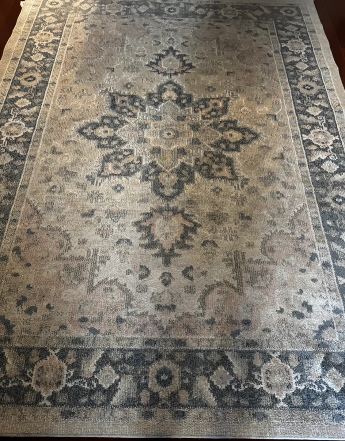 Santorini Area Rug - Beige/Blue 160x213 cm - photo 2