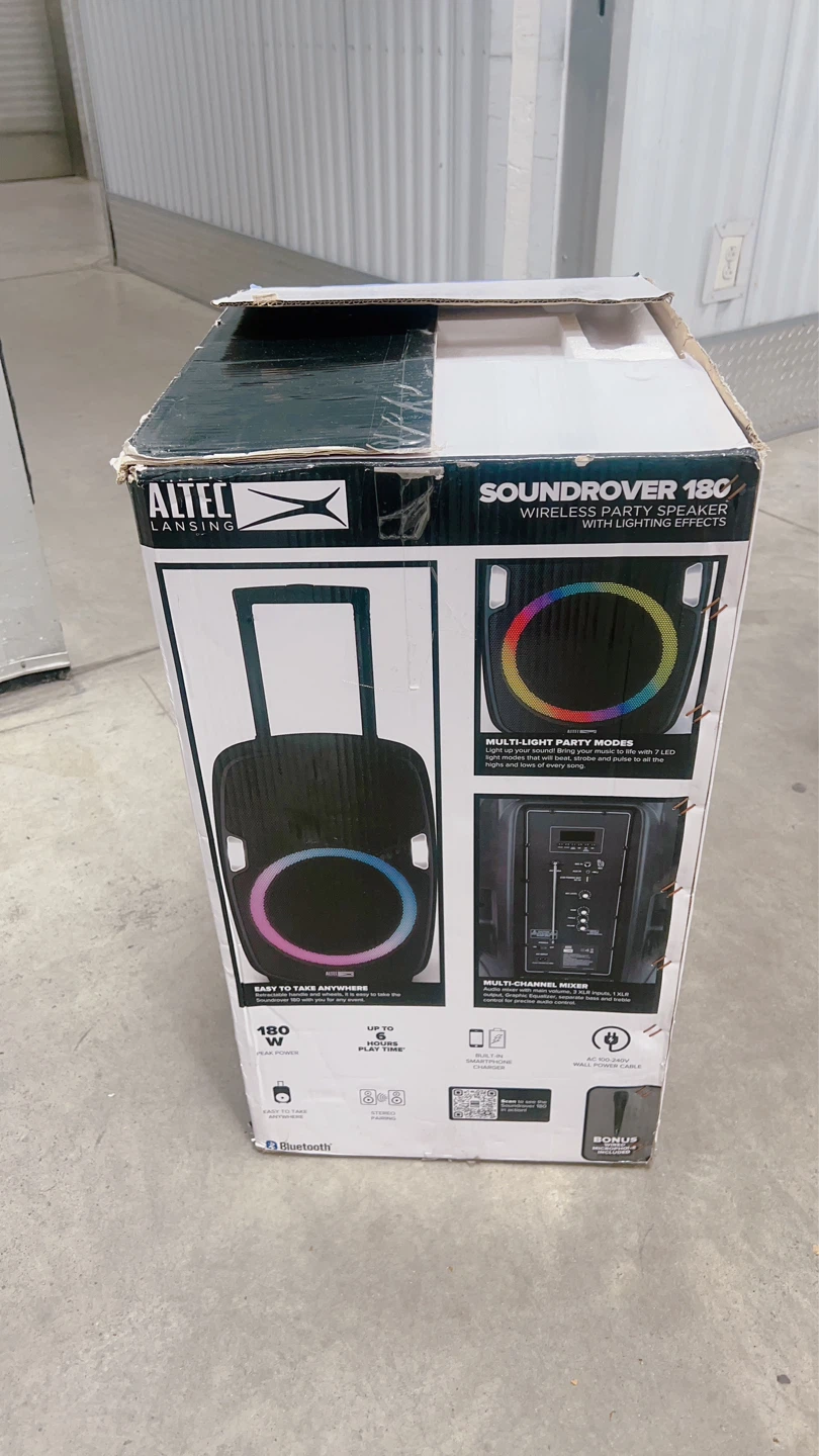 Altec Lansing Soundrover 180 Wireless Party Speaker