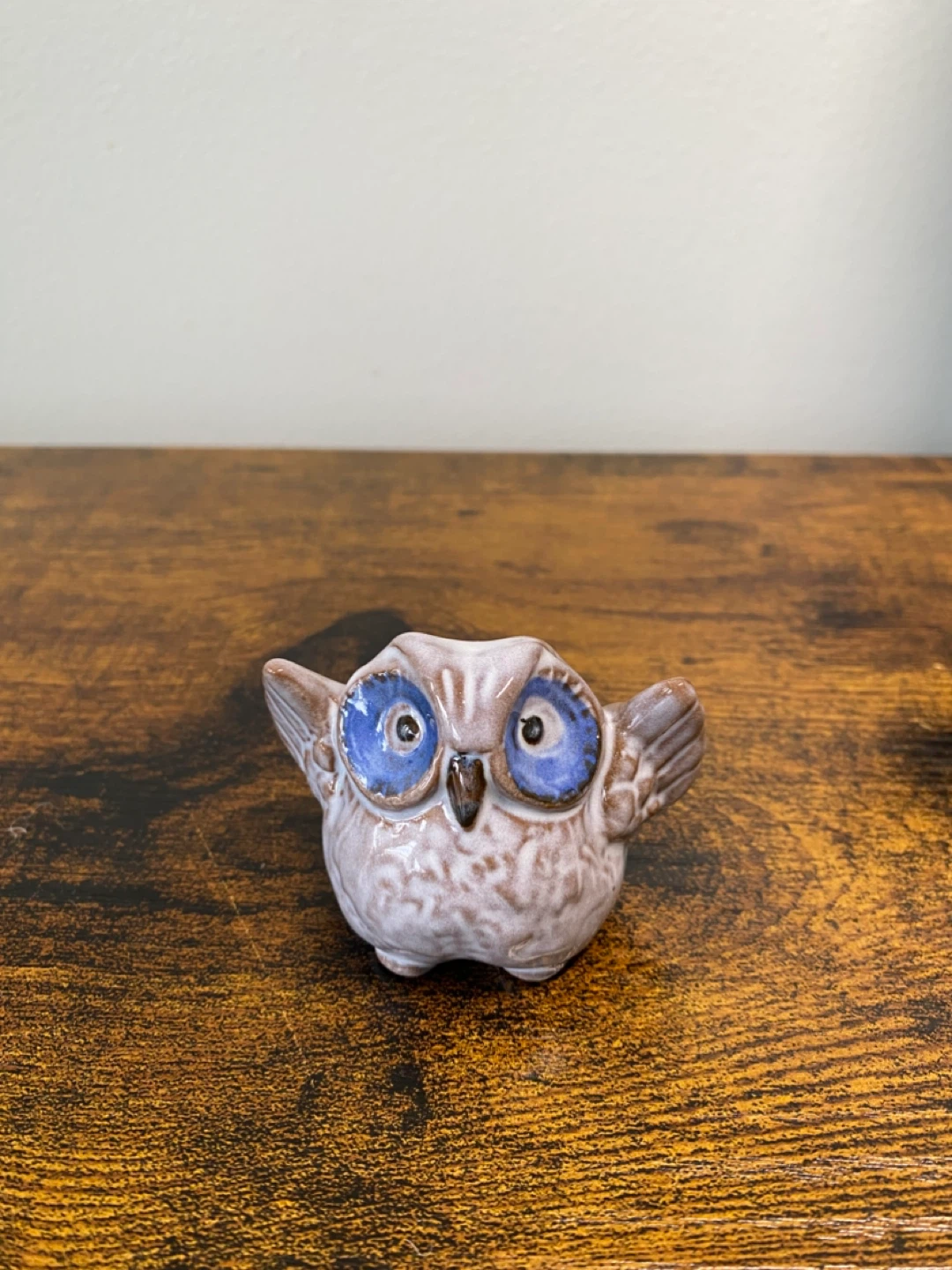 Ceramic Owl toothpick holder