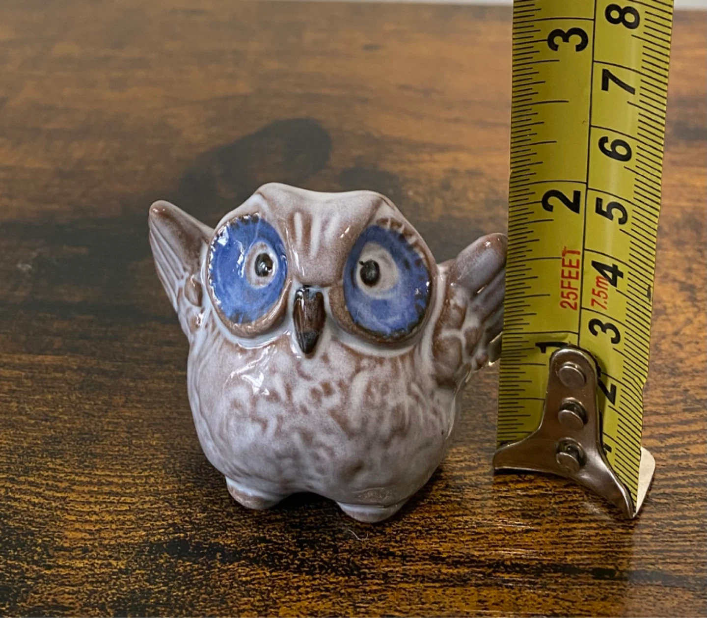 Ceramic Owl toothpick holder - photo 4