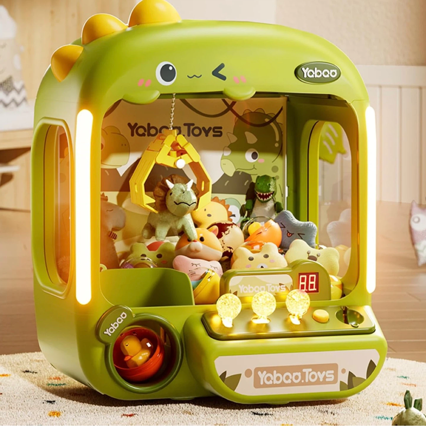 Yabao Dinosaur Mini Arcade Claw Machine Toy