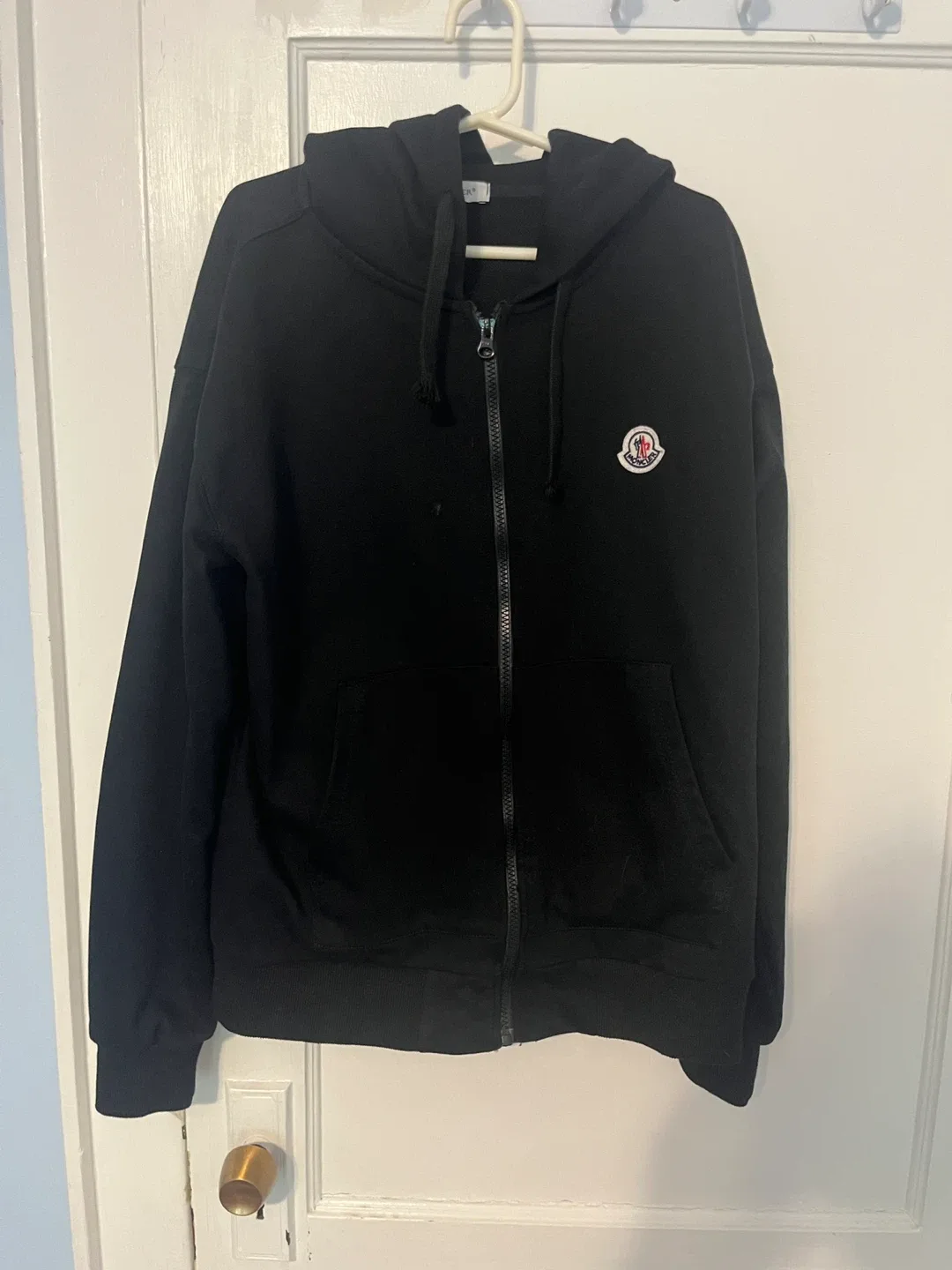 Moncler Black Zip-Up Hoodie - photo 2