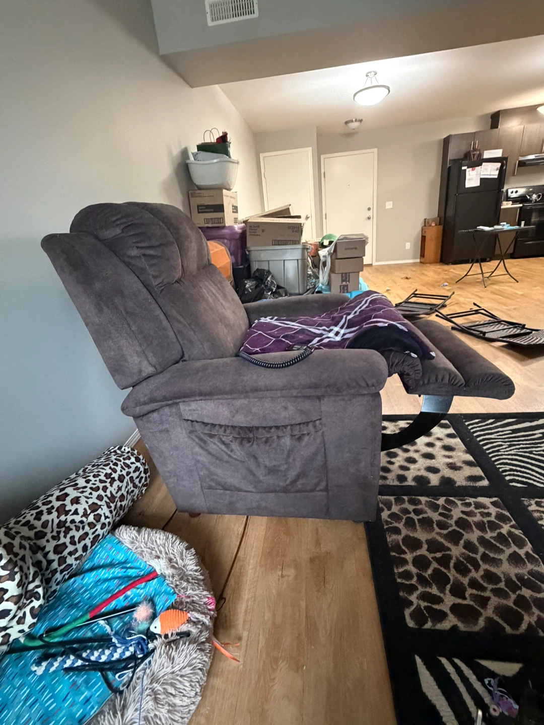 Custom la-Z-Boy Brown Power Recliner Chair - photo 4