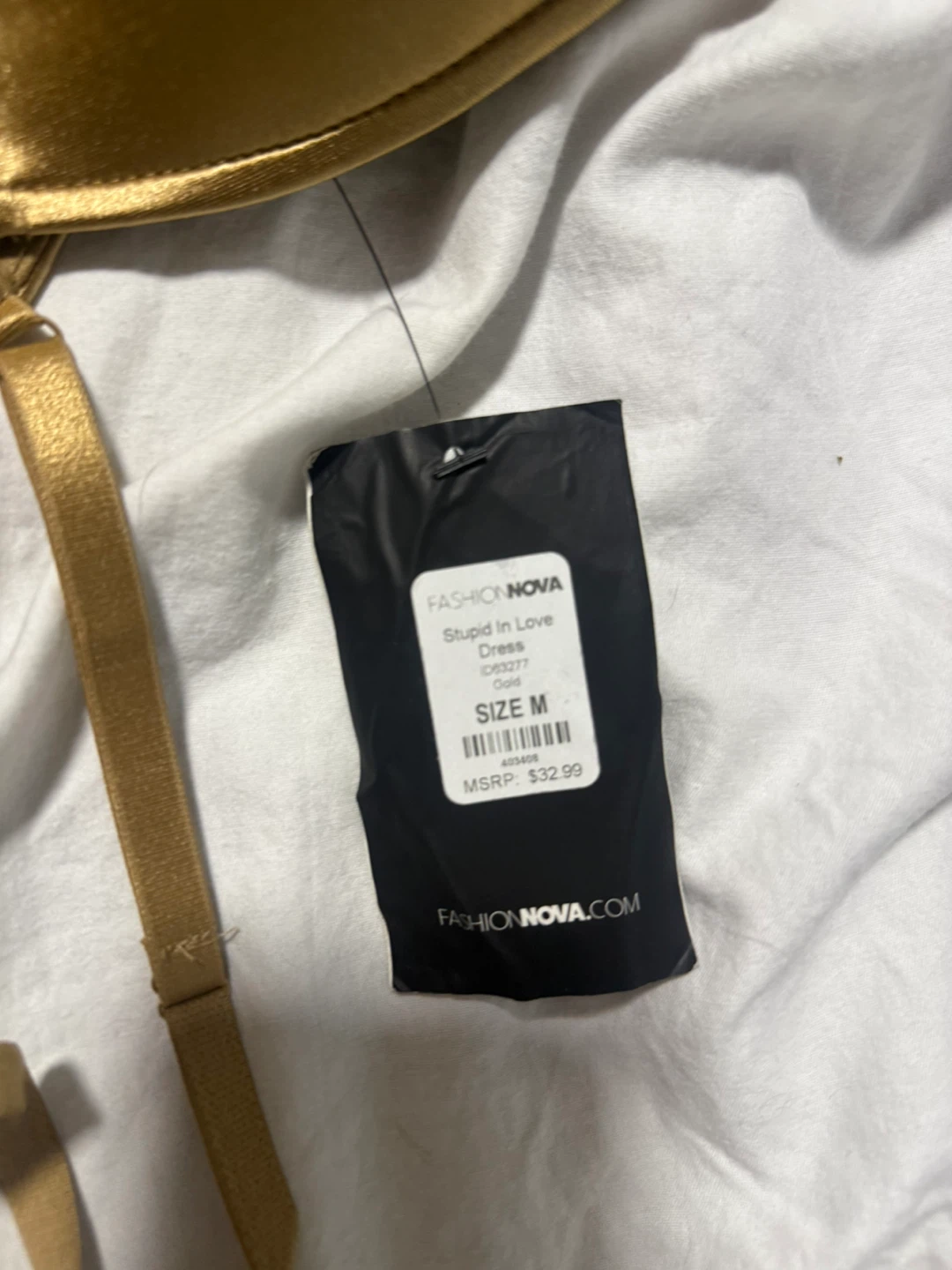 New Gold Fashion Nova Dress - photo 5