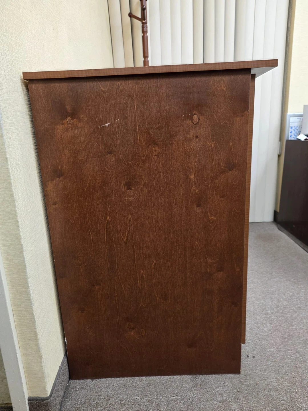 Brown 3-Door Cabinet - photo 3