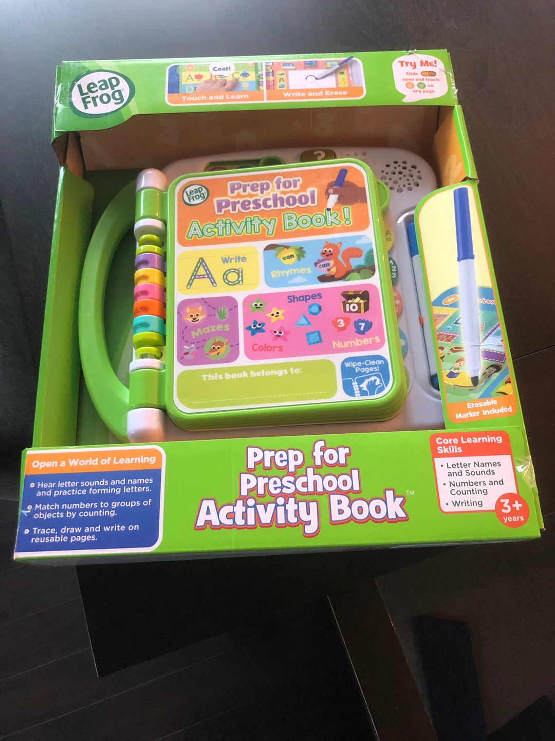 LeapFrog Prep for Preschool Activity Book!