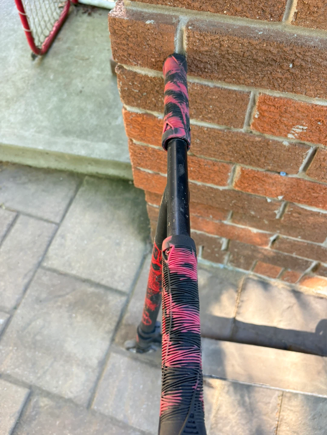 Jibs Black Scooter with Red and Black Grips - photo 2