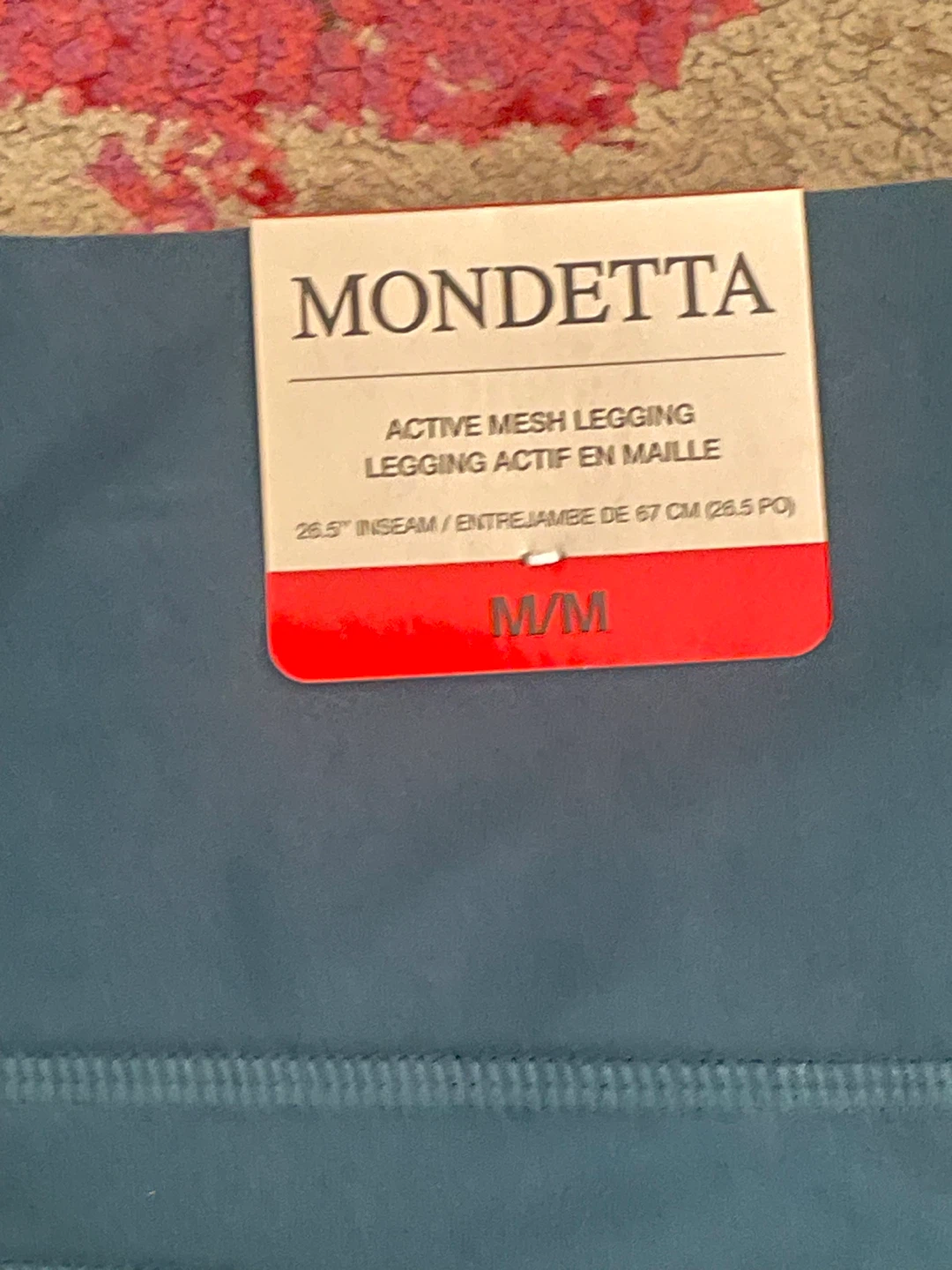 Mondetta Active Mesh Legging - Teal - M/M - photo 3