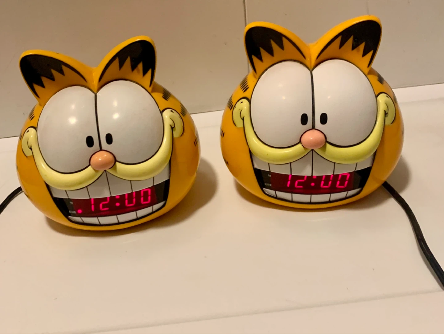 Vintage 1991 Sunbeam Garfield Alarm Clock - photo 2