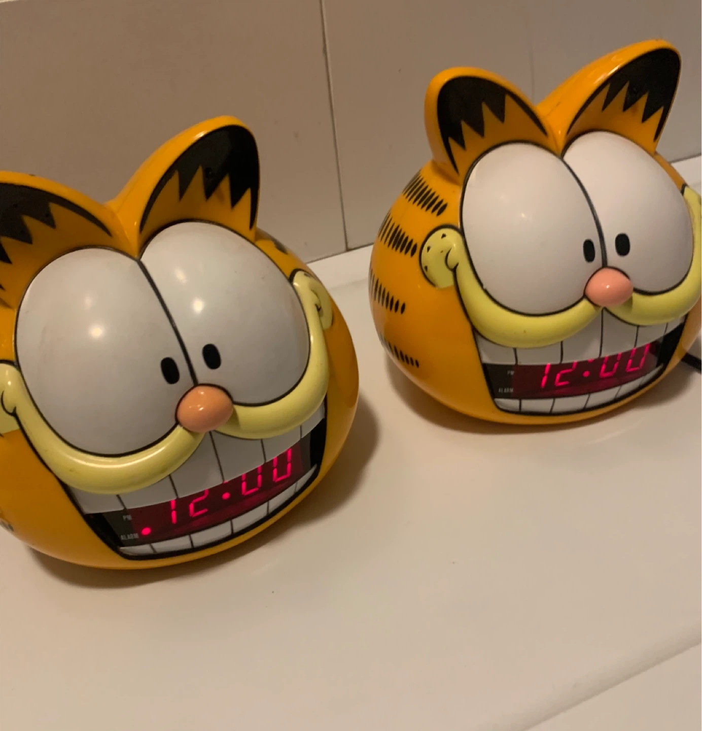 Vintage 1991 Sunbeam Garfield Alarm Clock - photo 3