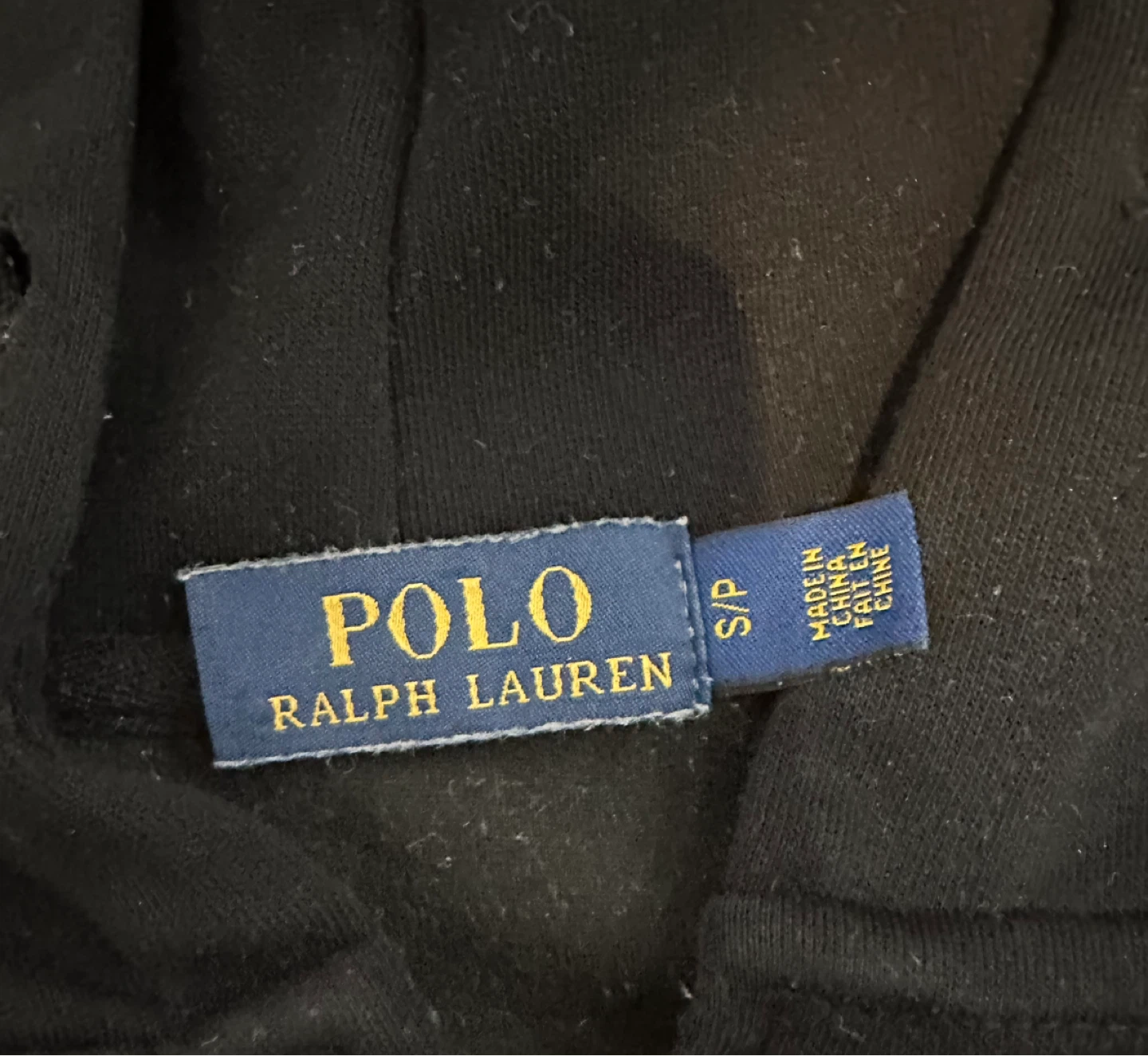 !!!SALE!!! Polo zip up black/red hoodie size S (men’s small) - photo 2
