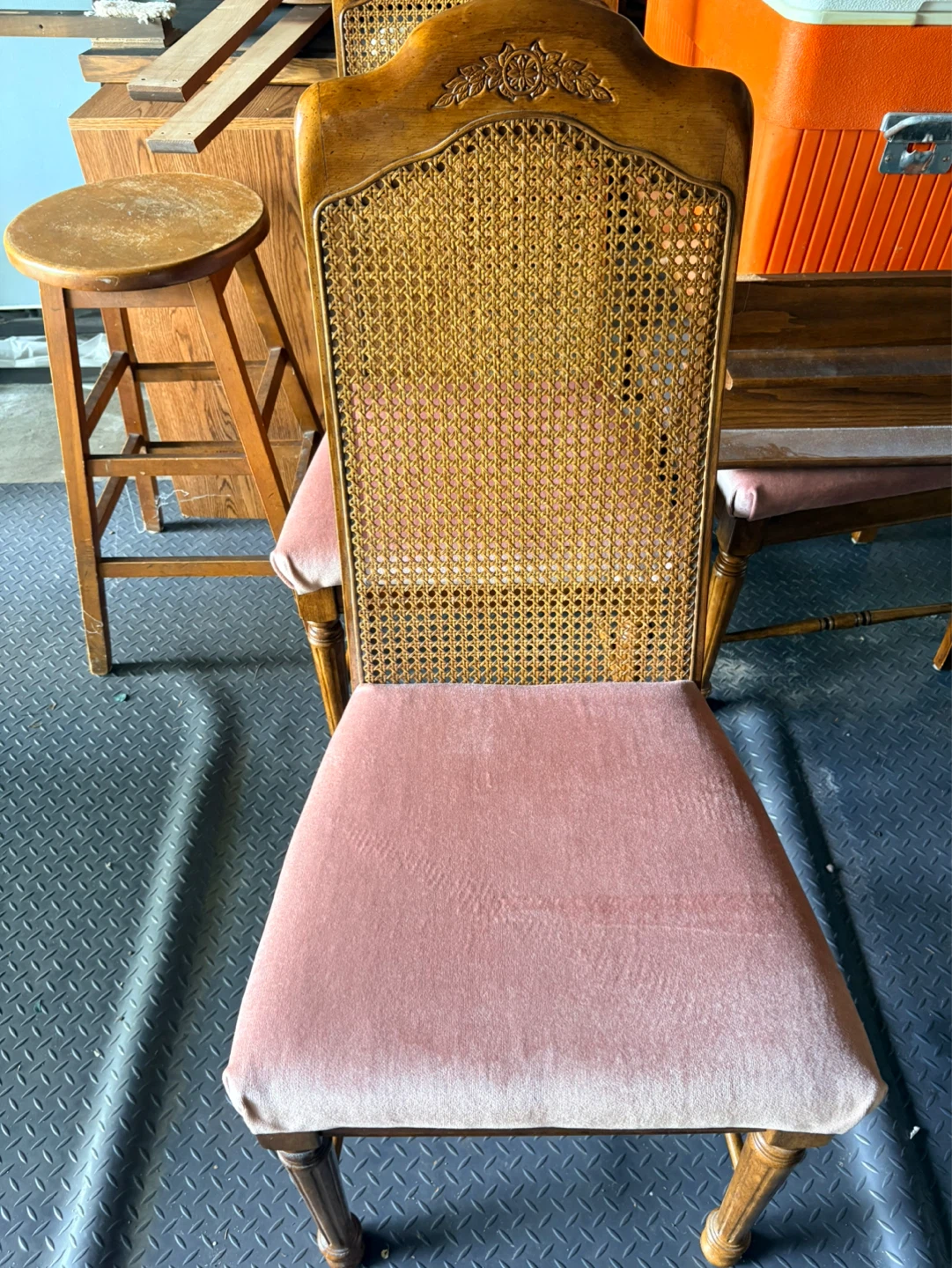 Wooden Dining Table with 8 Chairs