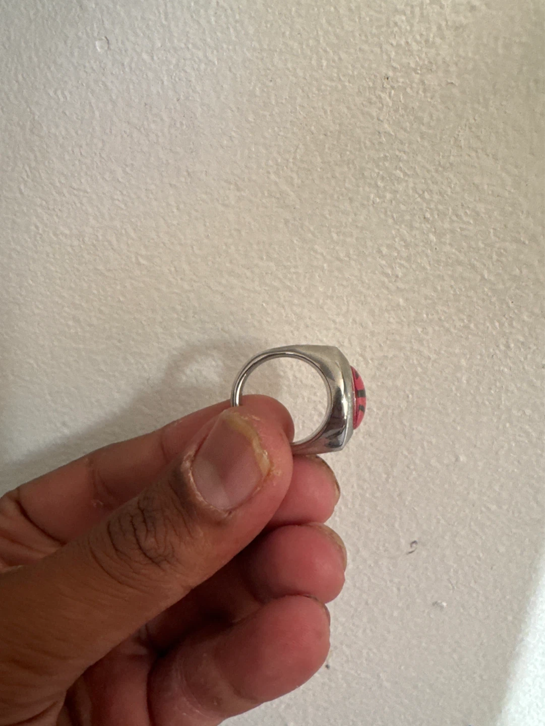 Naruto Akatsuki "朱" Ring - photo 2