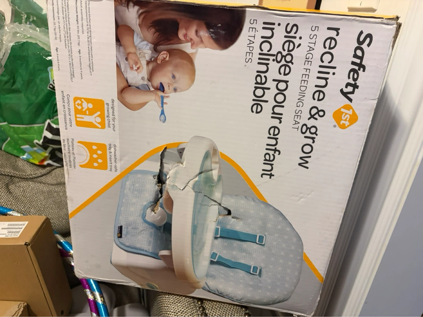 Safety 1st Recline & Grow 5 Stage Feeding Seat