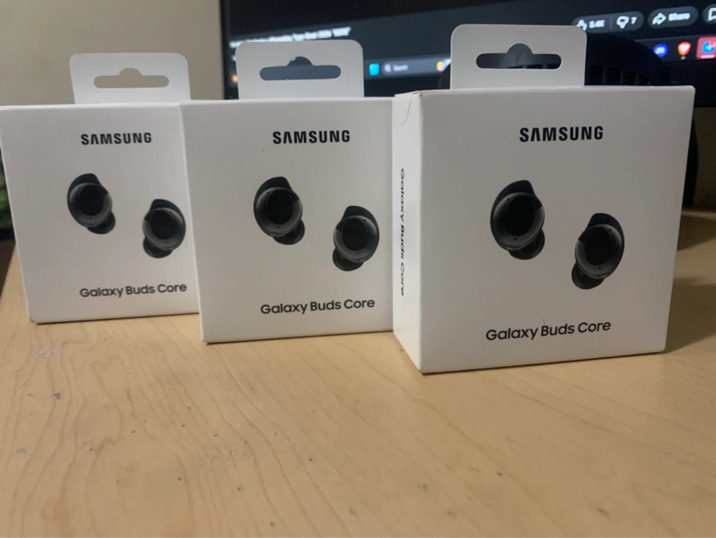 Samsung Galaxy Buds Core Bluetooth Earbuds - Black