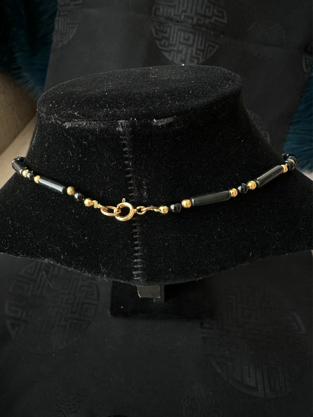 ALVA designer Gold Frog Beaded Necklace - photo 3