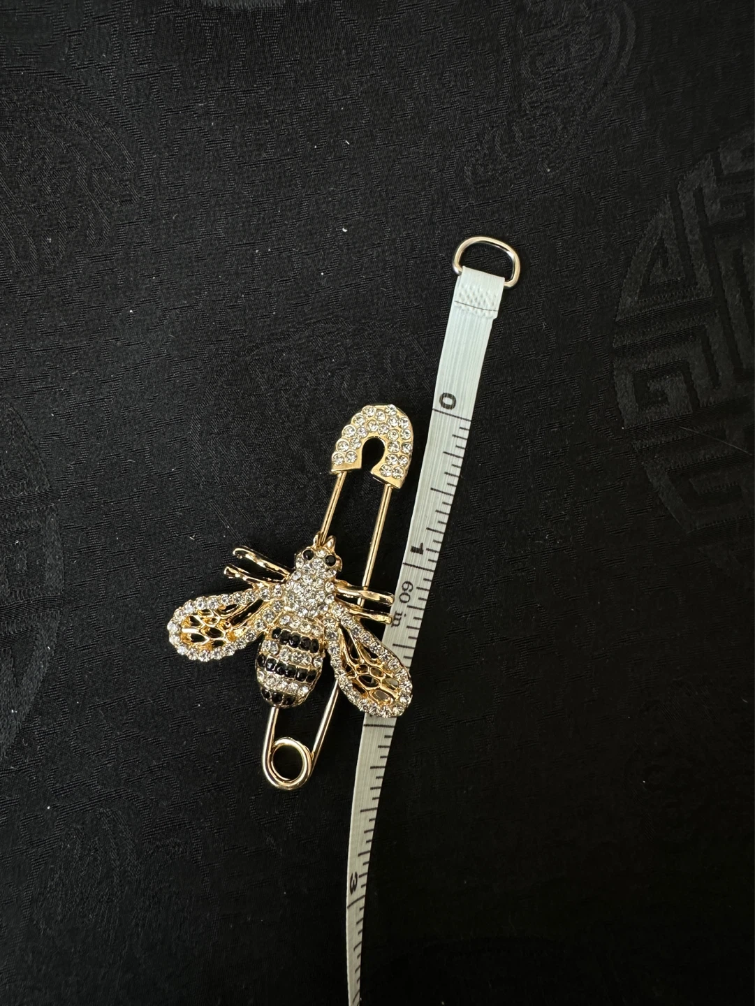 NEW Bee Pin Brooch with Rhinestones - photo 4