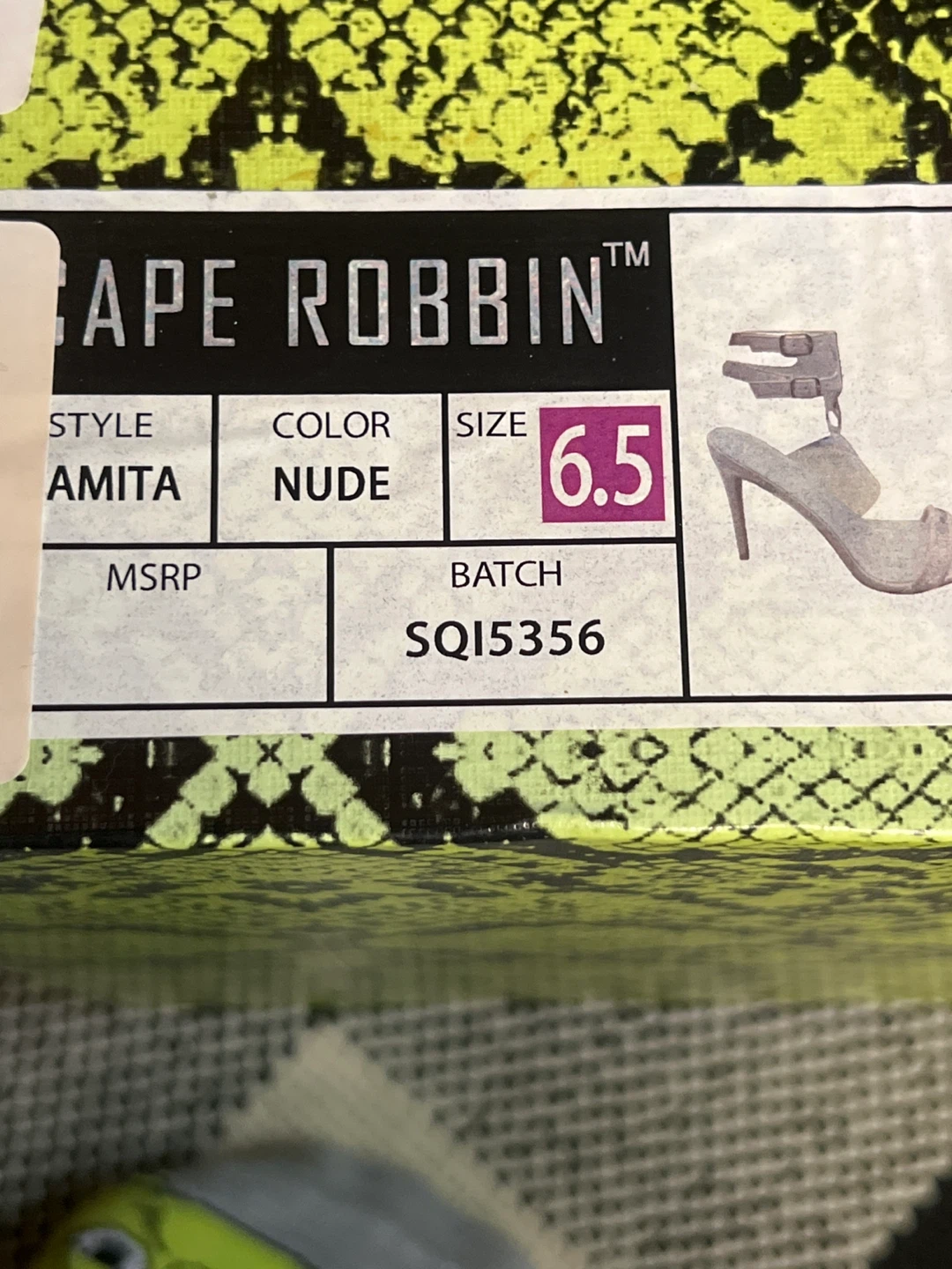 Cape Robbin Nude Heels - Size 6.5 - photo 3
