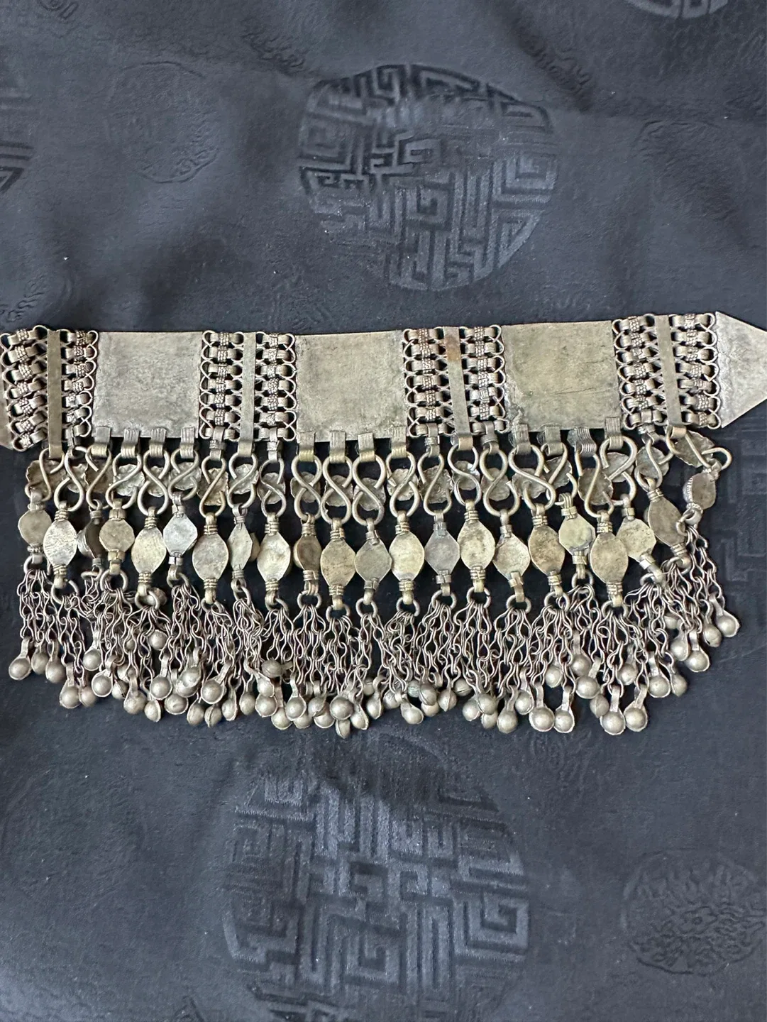 Afghan Choker Necklace with Colourful glass stones - photo 5
