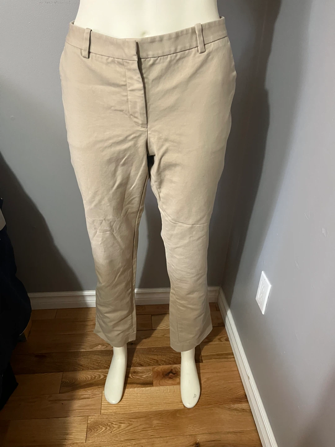 Joe Fresh Women's Tan Chinos size 10 - photo 2