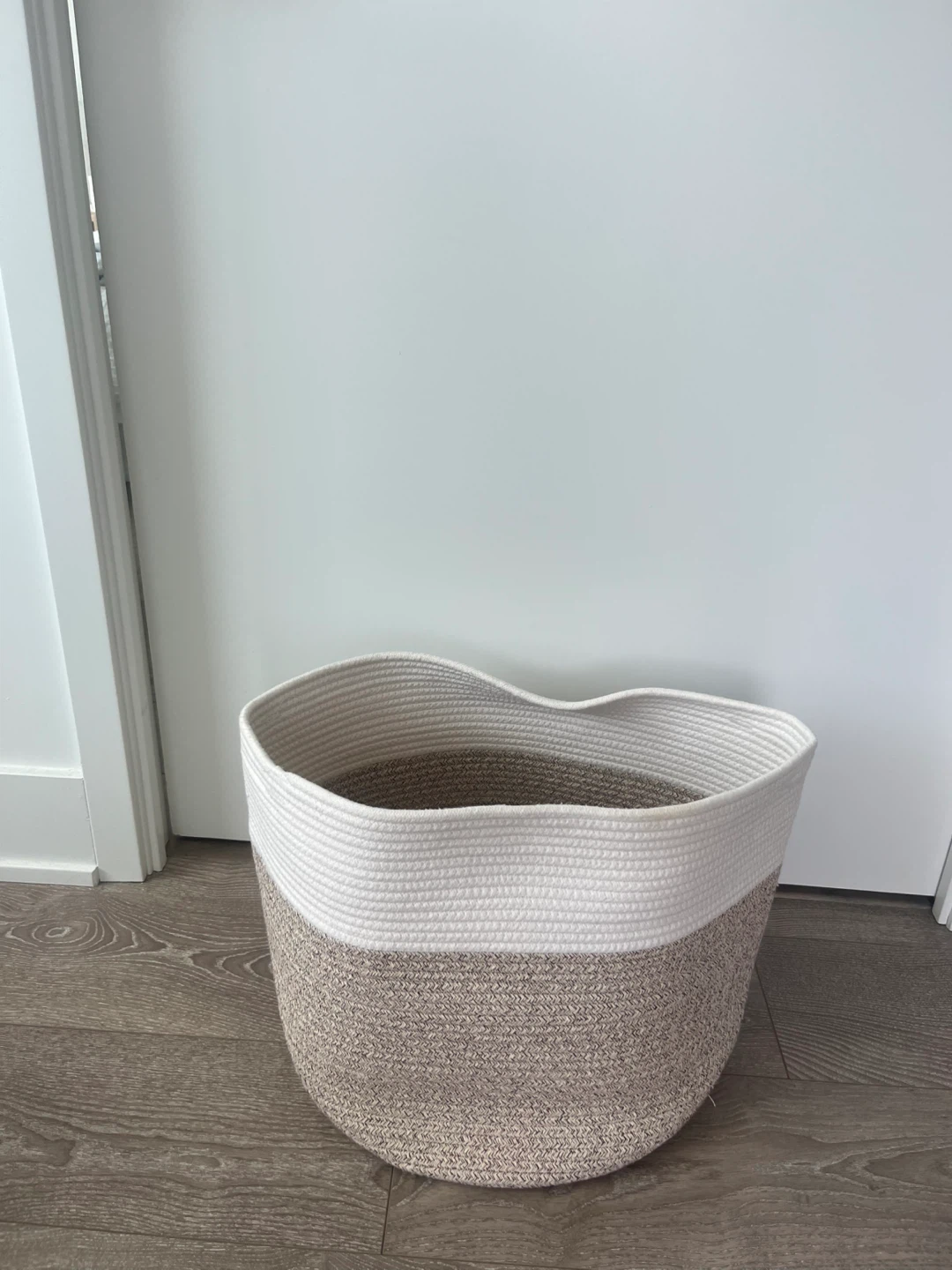 Woven Rope Storage Basket