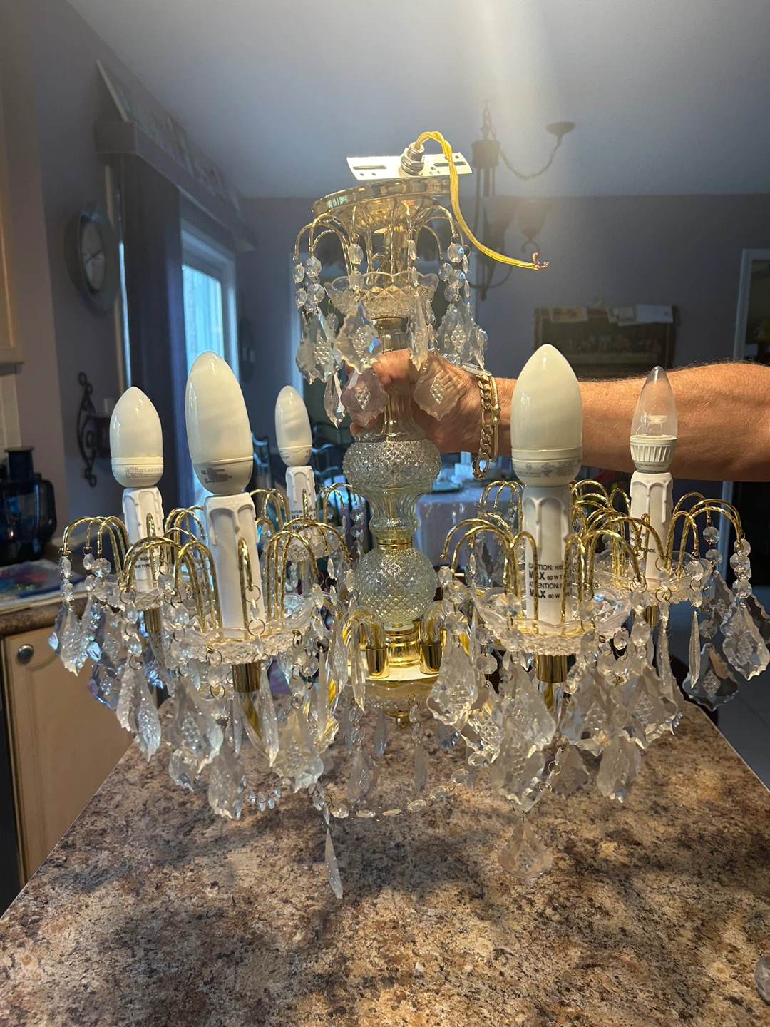 Crystal Chandelier Light Fixture - photo 2