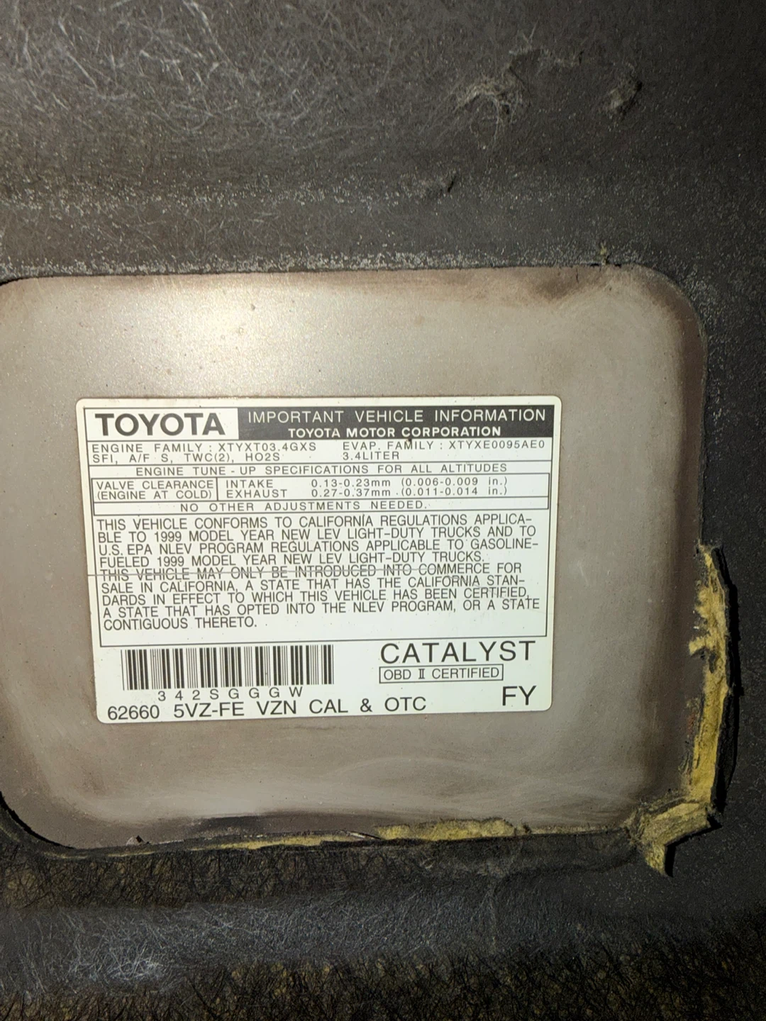 Toyota Hood 3generatio - photo 3