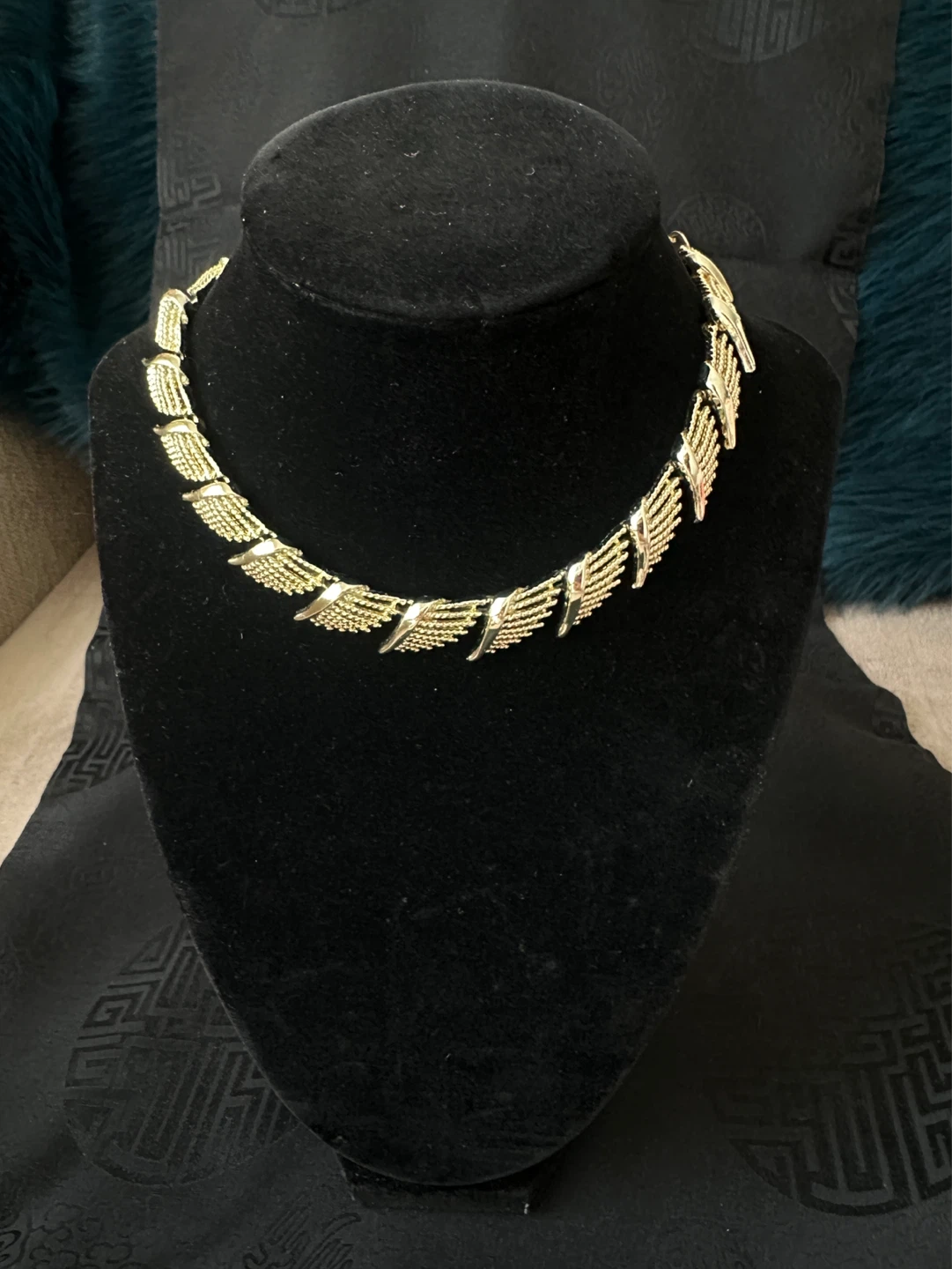 Vintage Gold Tone Necklace Charm