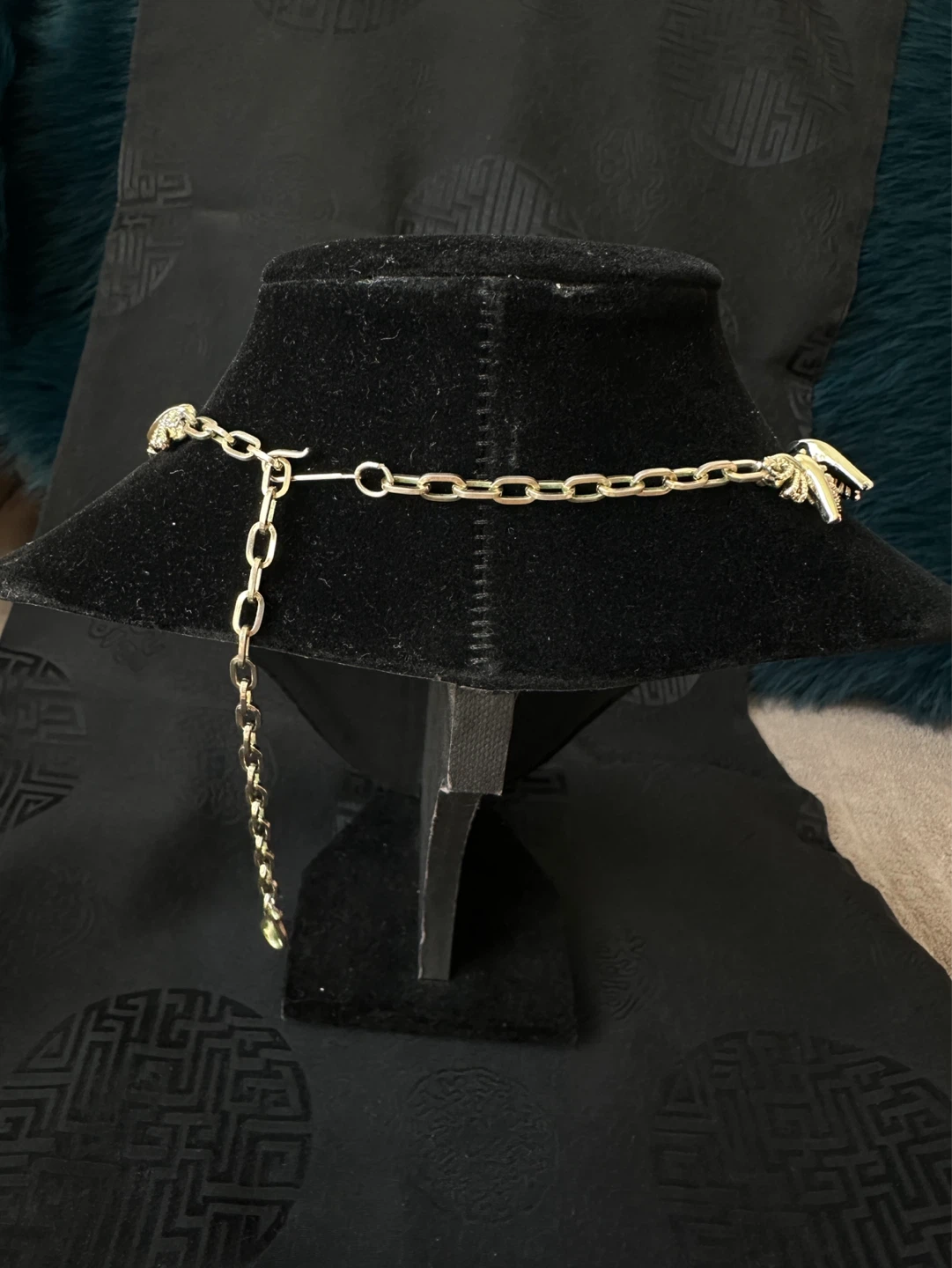 Vintage Gold Tone Necklace Charm - photo 3