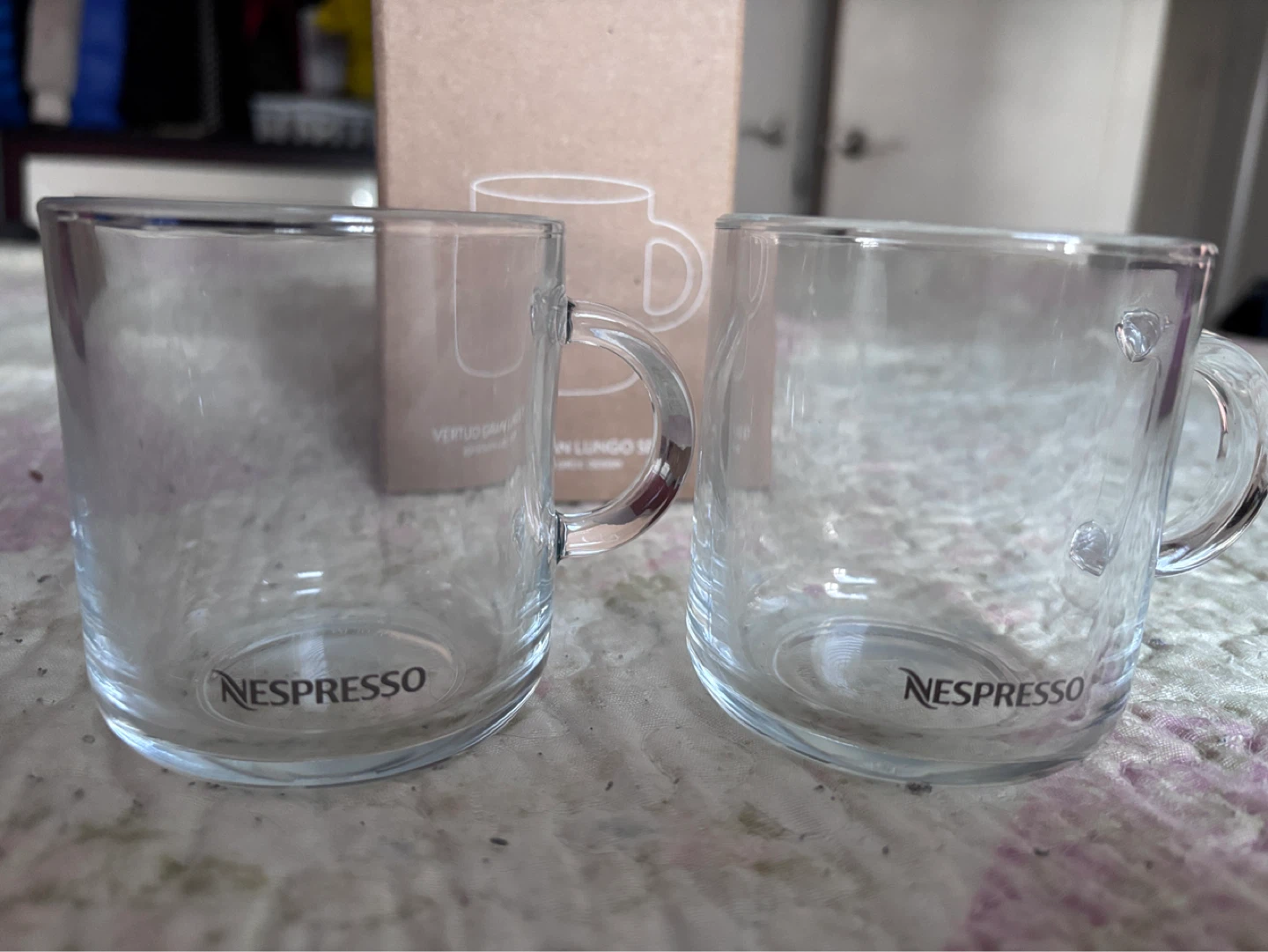 Nespresso Vertuo Collection Gran Lungo Glass Mugs & Spoons Set - photo 2